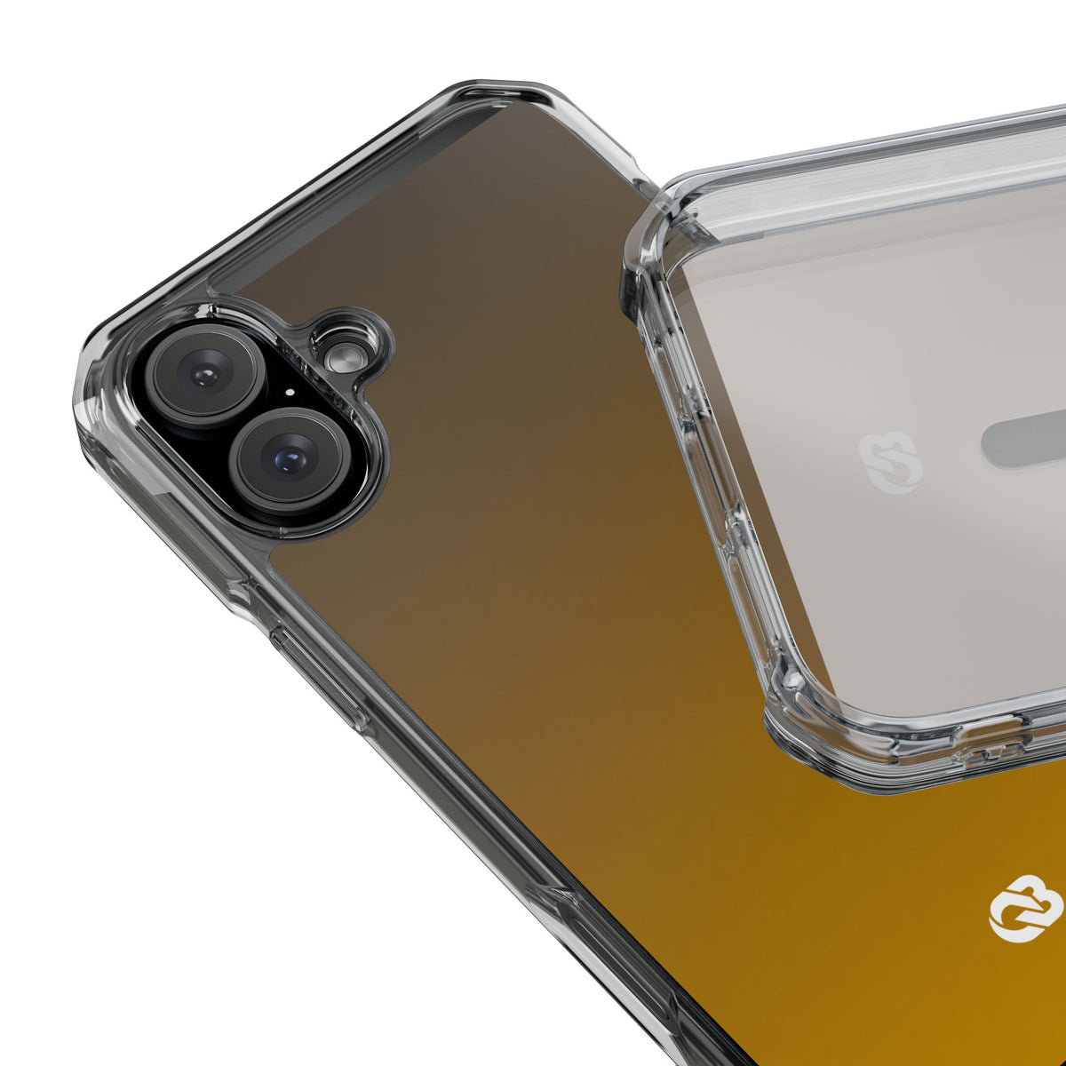 Golden Umber · Clear Impact Magnetic Phone Case for iPhone · Gold