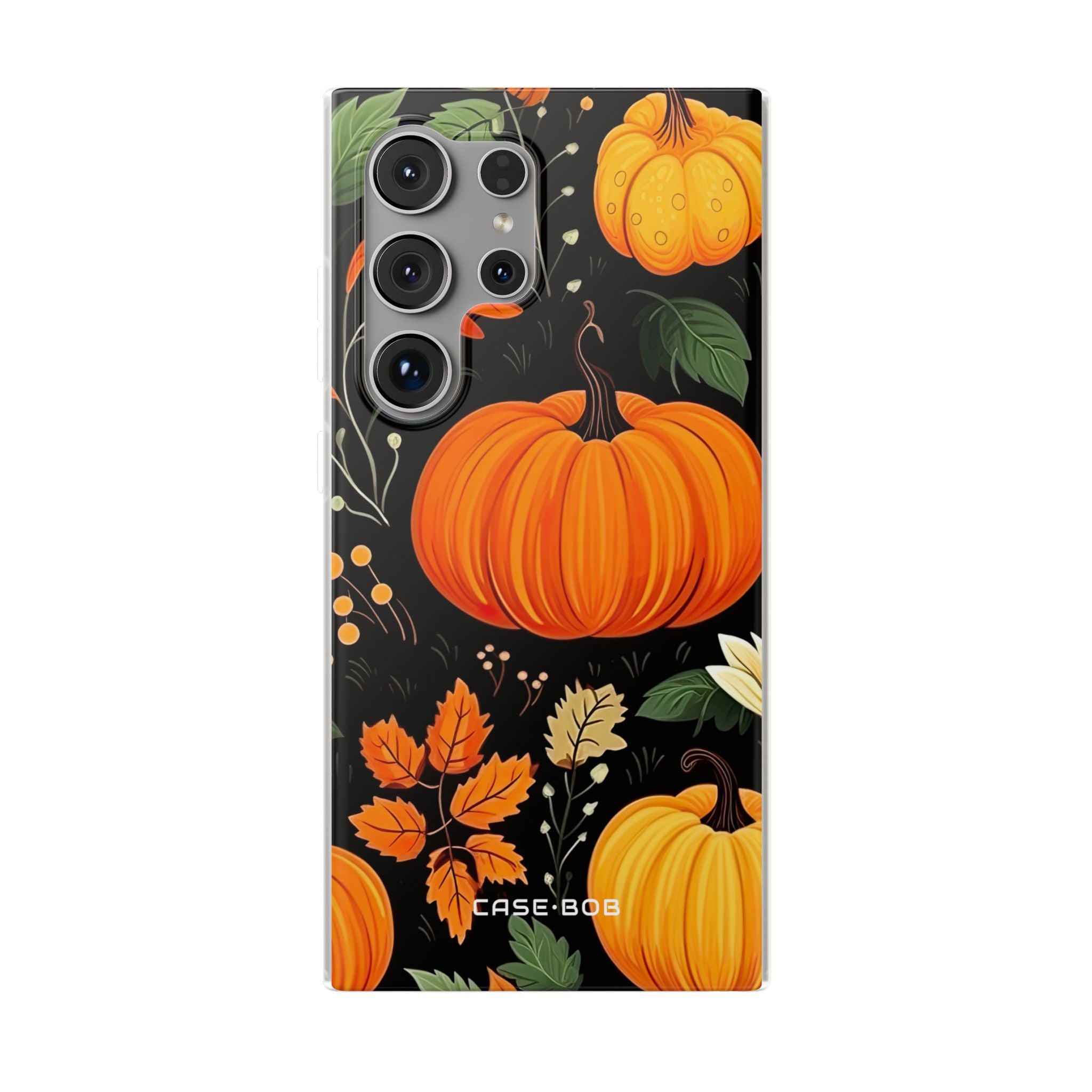 Pumpkin Glow Samsung S24 Ultra Case - Soft