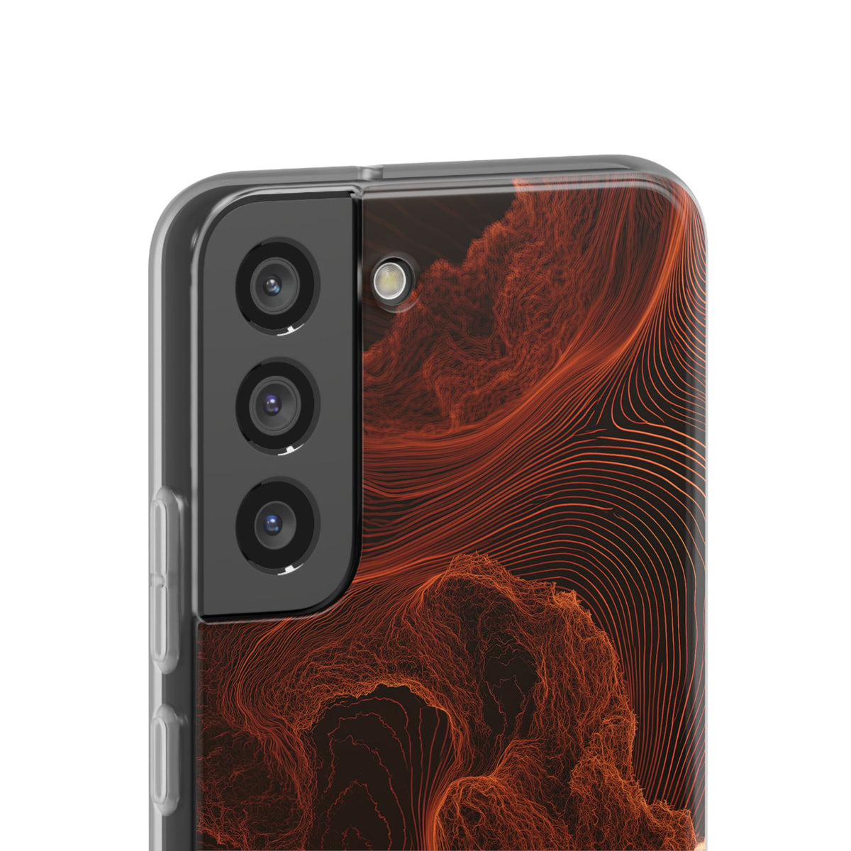 Amber Filament · Lite Phone Case for Samsung · Orange