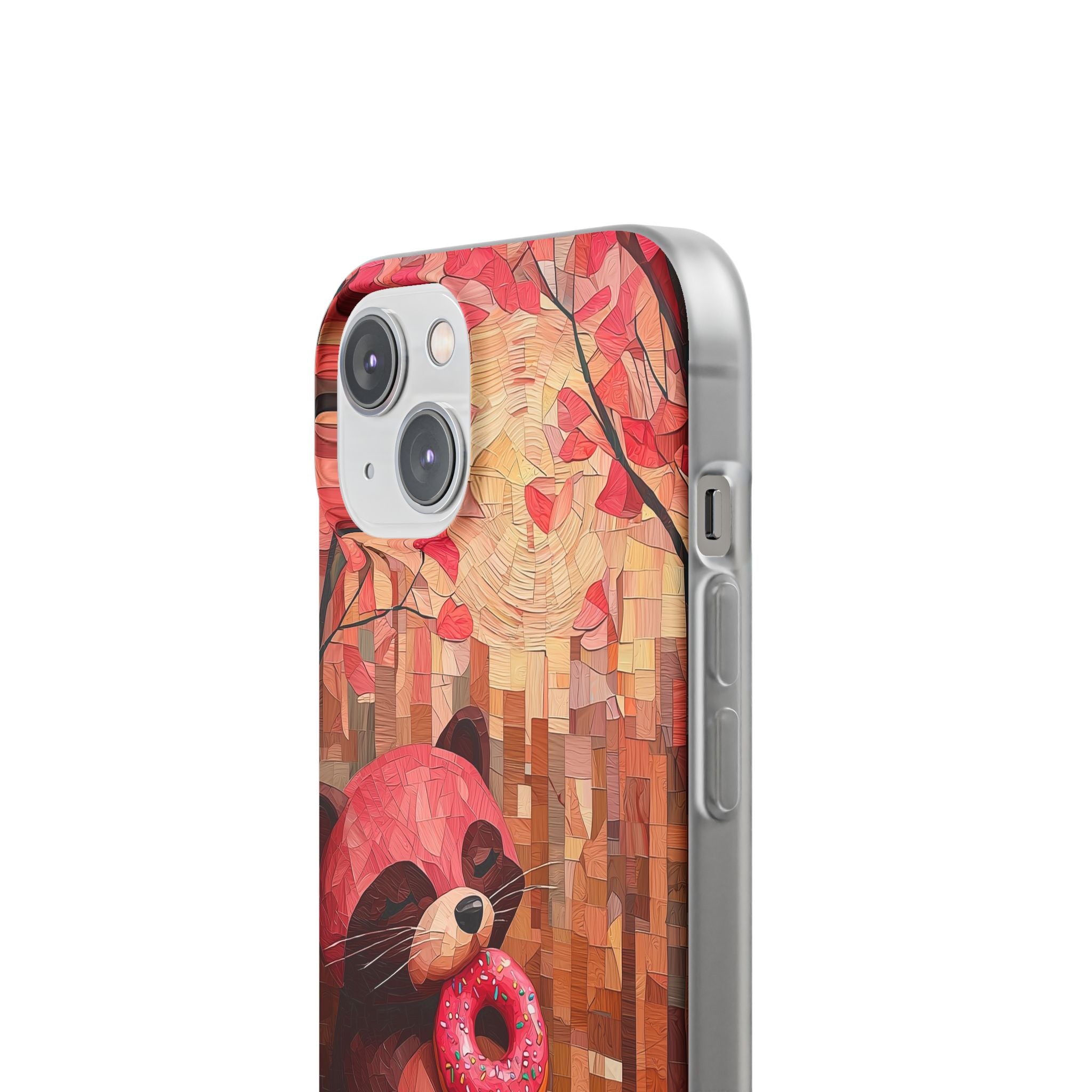 Crimson Donut Bandit · Soft Custodia per iPhone