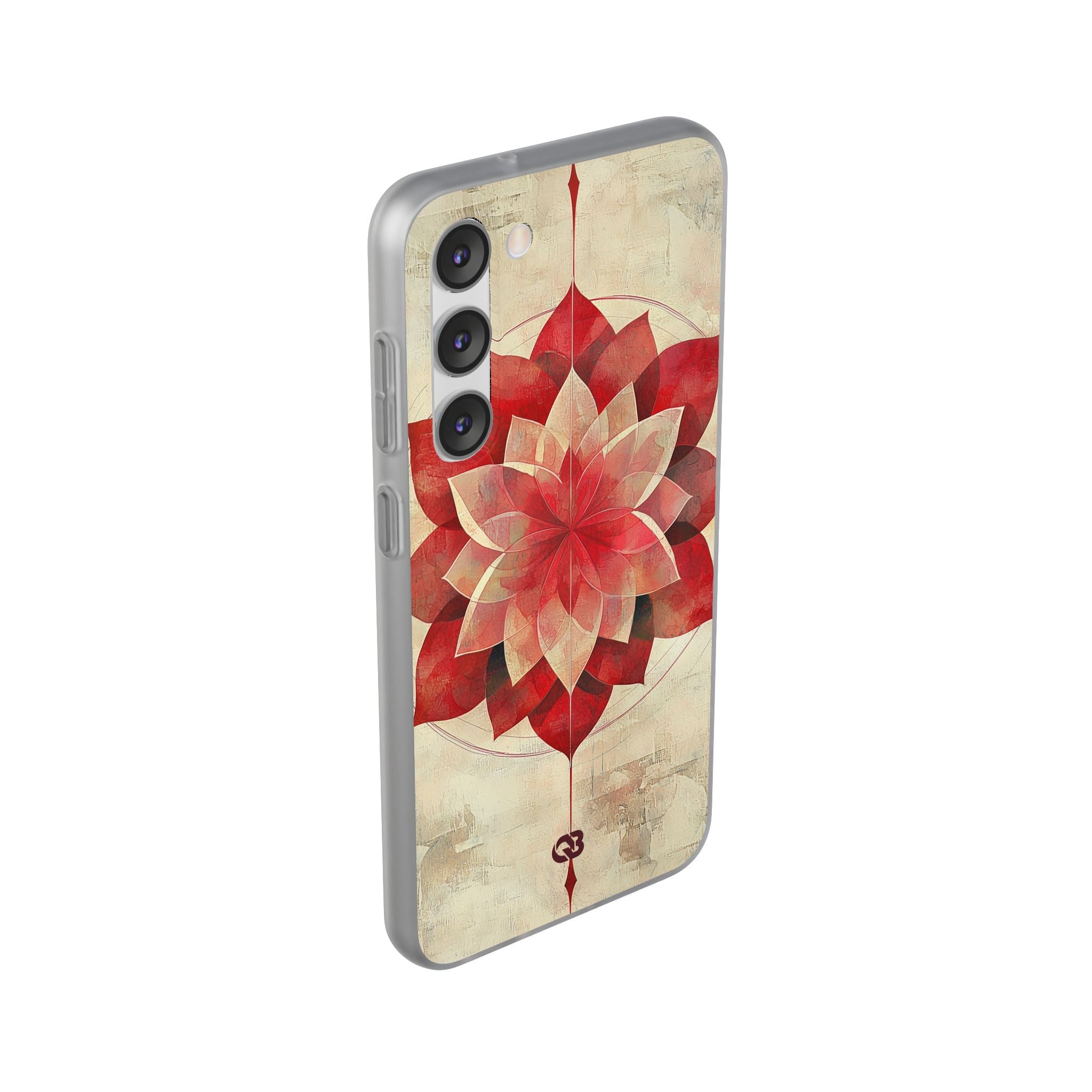 Crimson Petal Peak · Soft Phone Case for Samsung