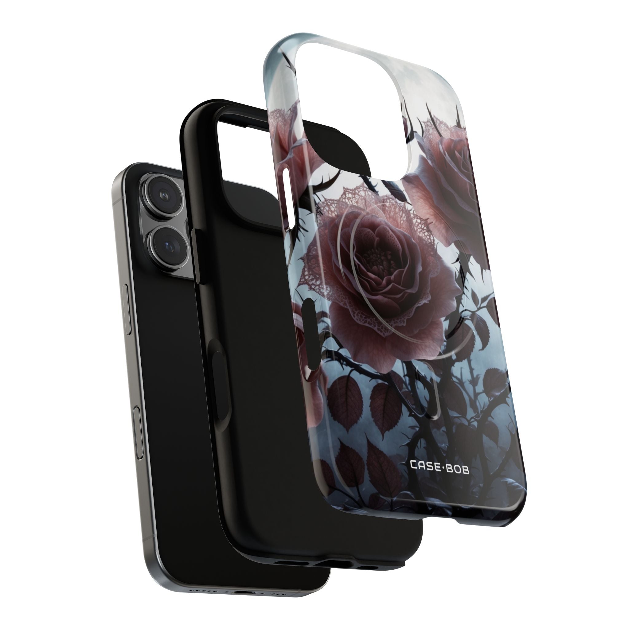 Leuchtende Rosen Dornen iPhone 16 Pro Case - Tough+