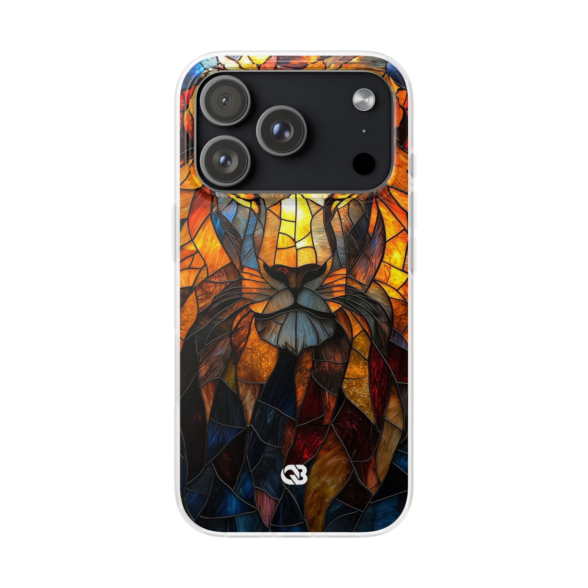 Amber Glass Lion · Soft Phone Case for iPhone