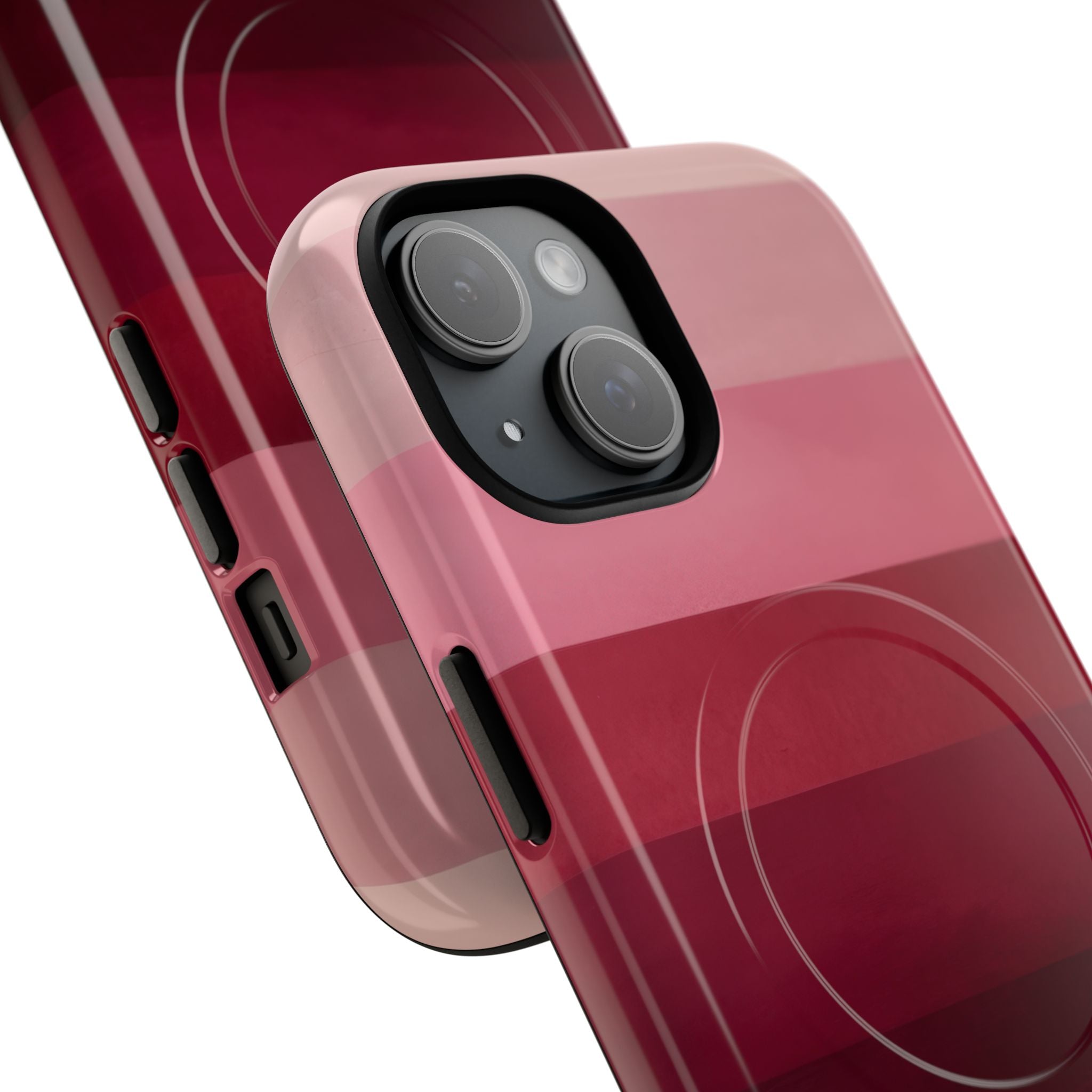 Pink Bands iPhone 15 Case - Tough+