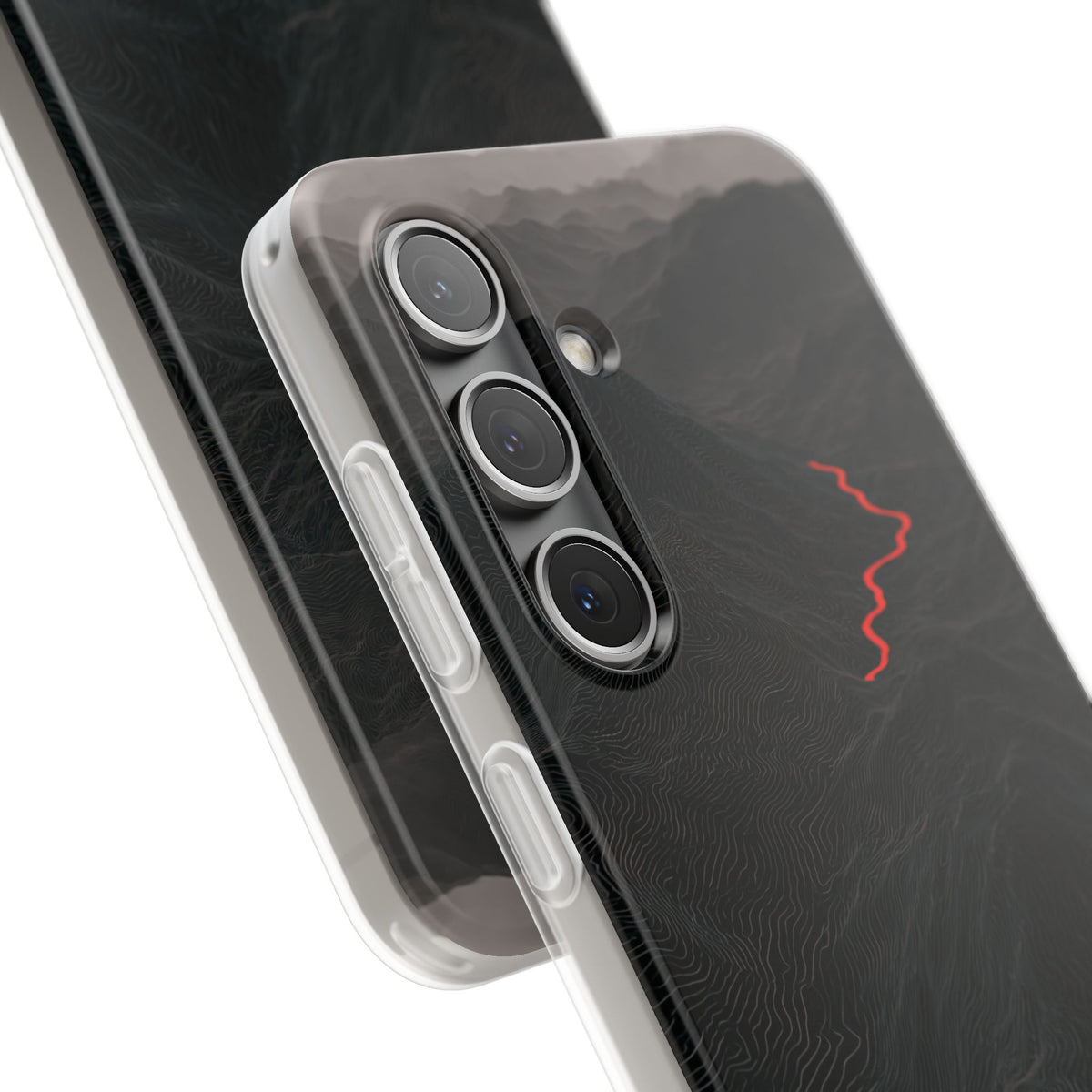 Crimson Ridge Pass · Lite Phone Case for Samsung · Black