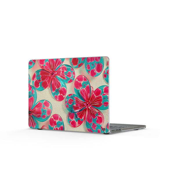 Lucite Jelly Bloom · Clear Hard Case for MacBook · Pink