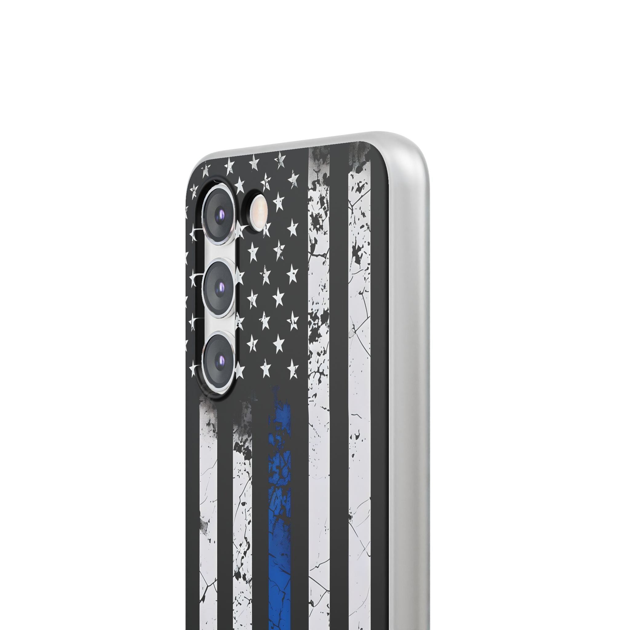 Blue Stripe Flag Samsung S23 Case - Soft