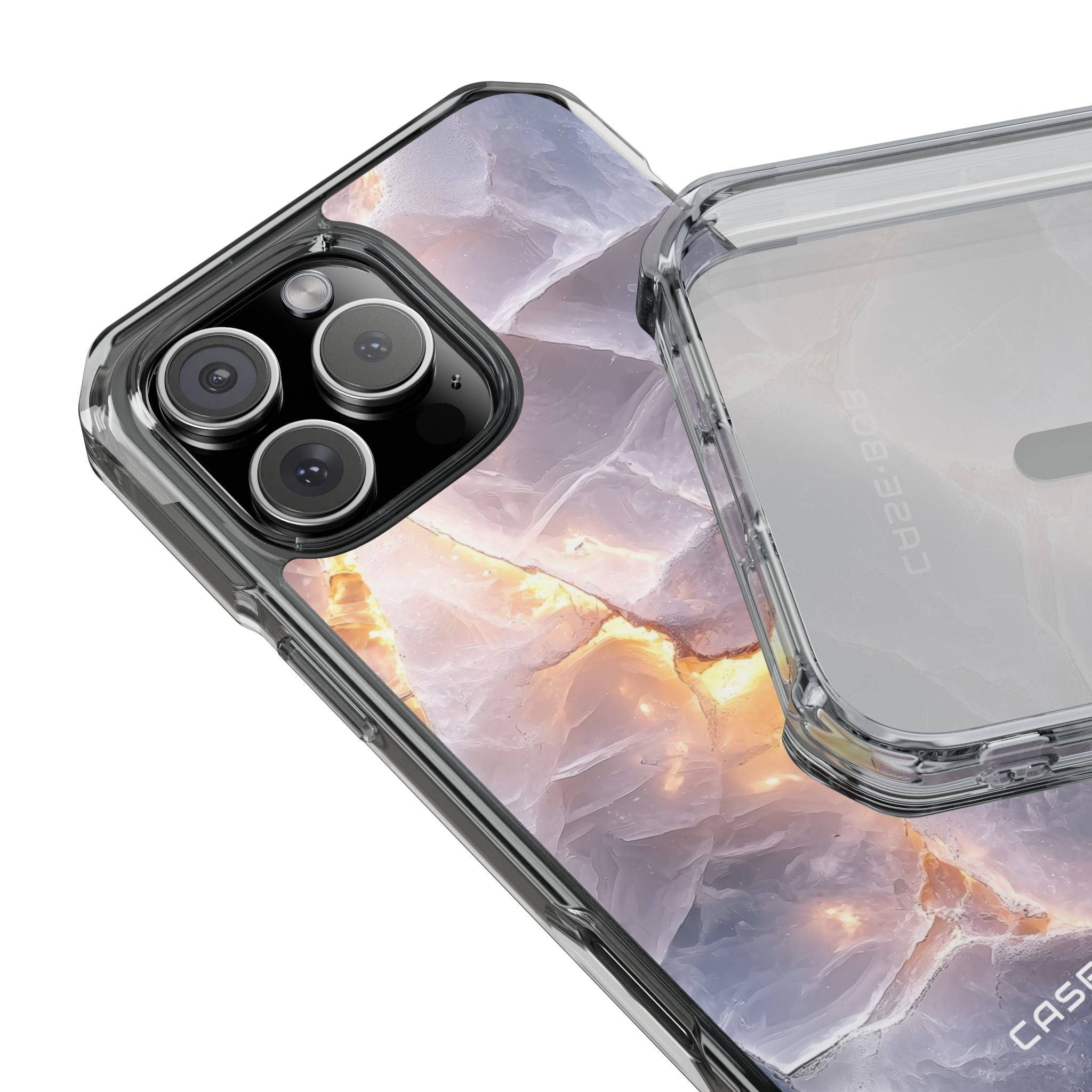 Crystal Veins iPhone 16 Pro Max Case - Impact