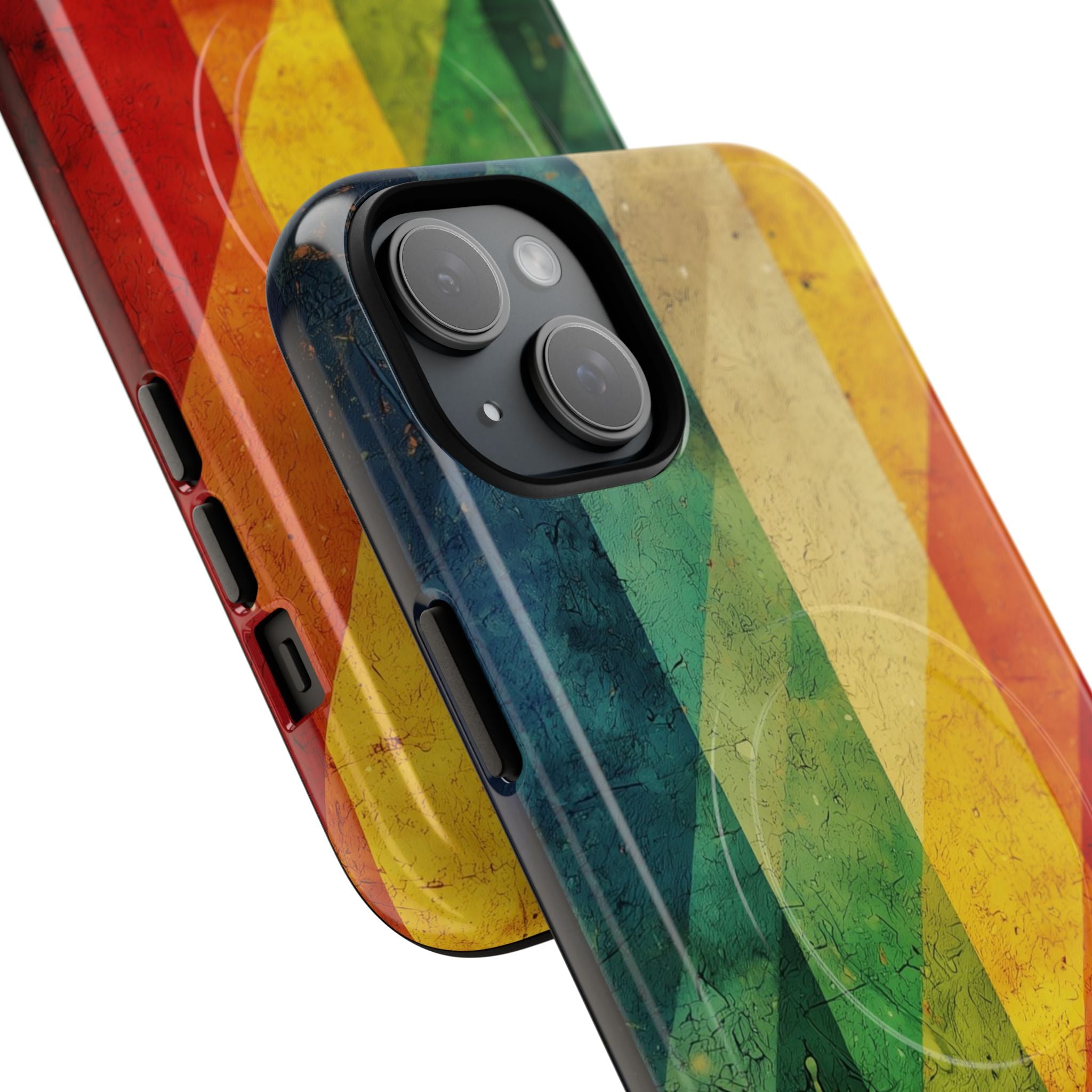 Diagonal Spectrum iPhone 15 Plus Case - Tough+