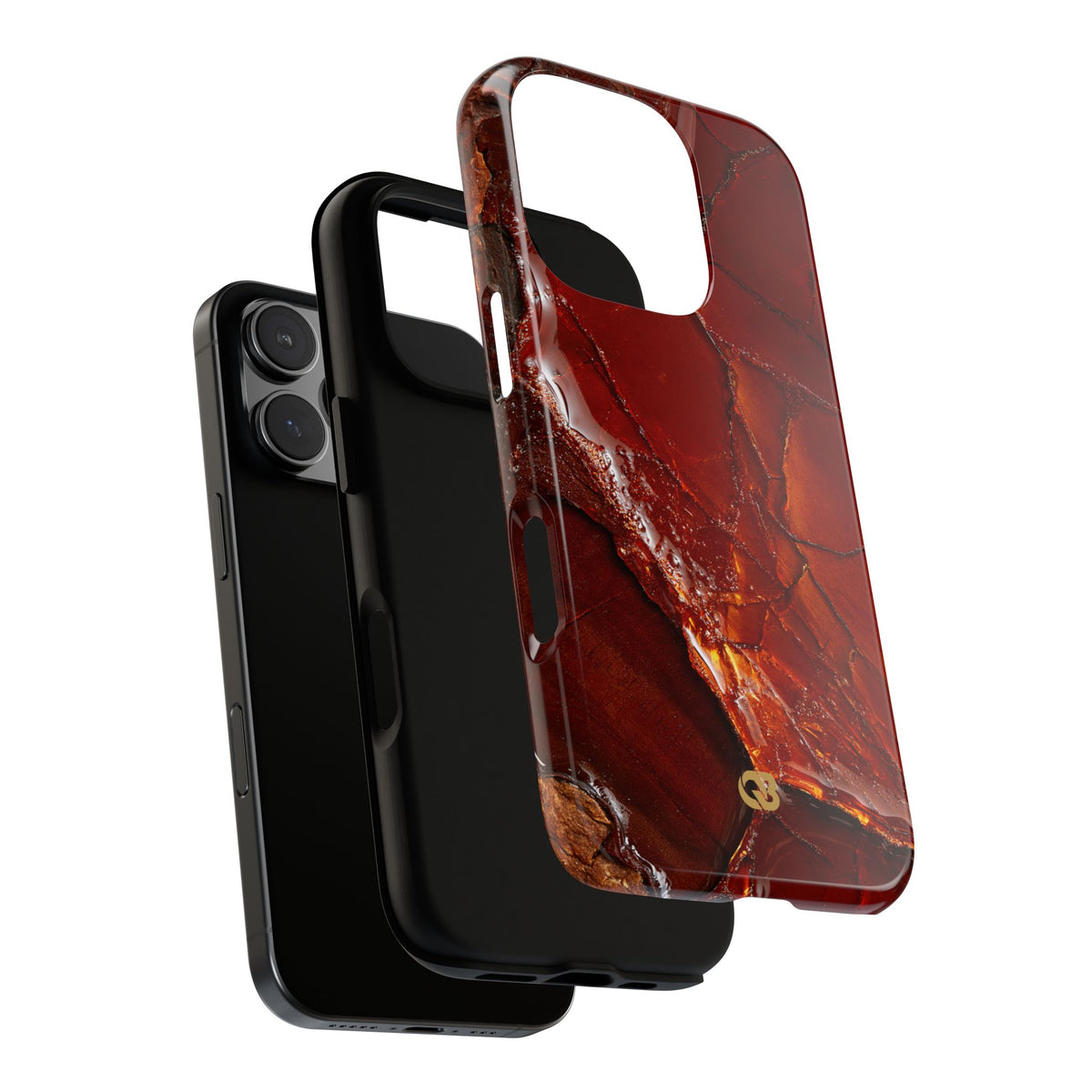 Amber Embrace · Tough Phone Case for iPhone · Brown