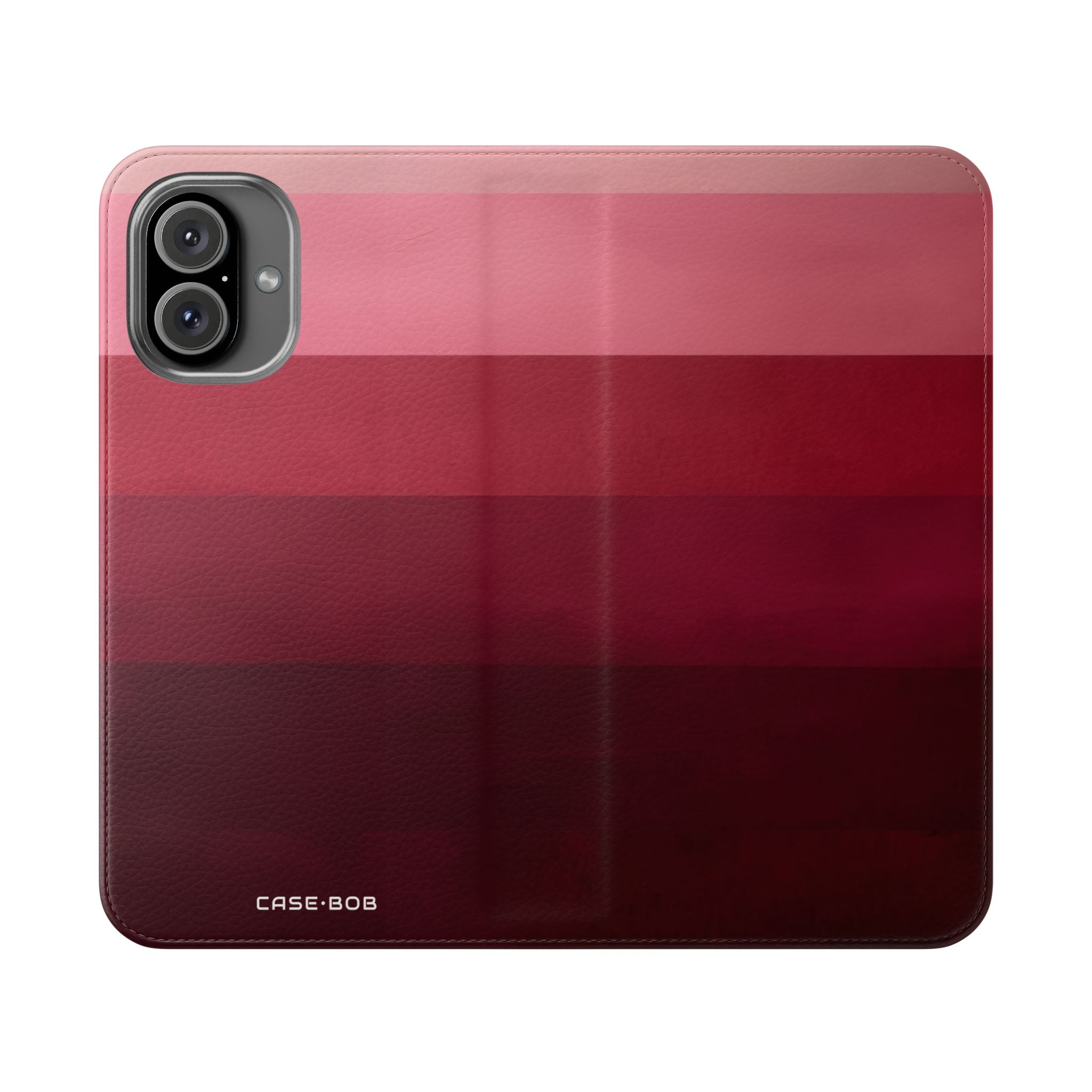Blushing Stripes - iPhone 16 Plus Case - Wallet