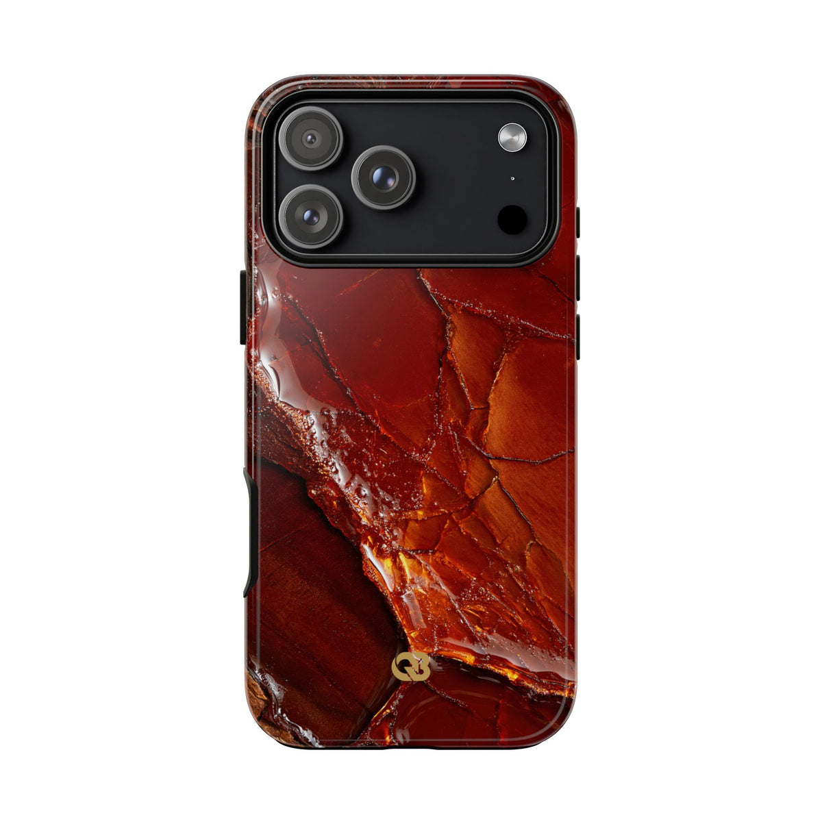 Amber Embrace · Tough Phone Case for iPhone · Brown