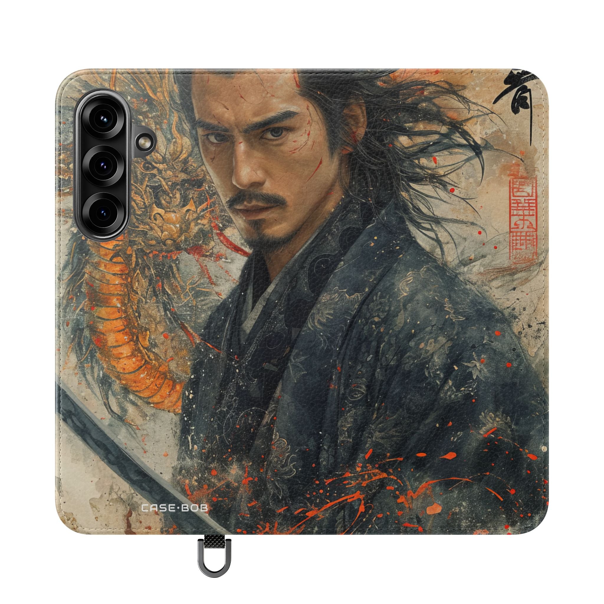 Samurai Fury - Samsung S25+ Case - Portemonnee