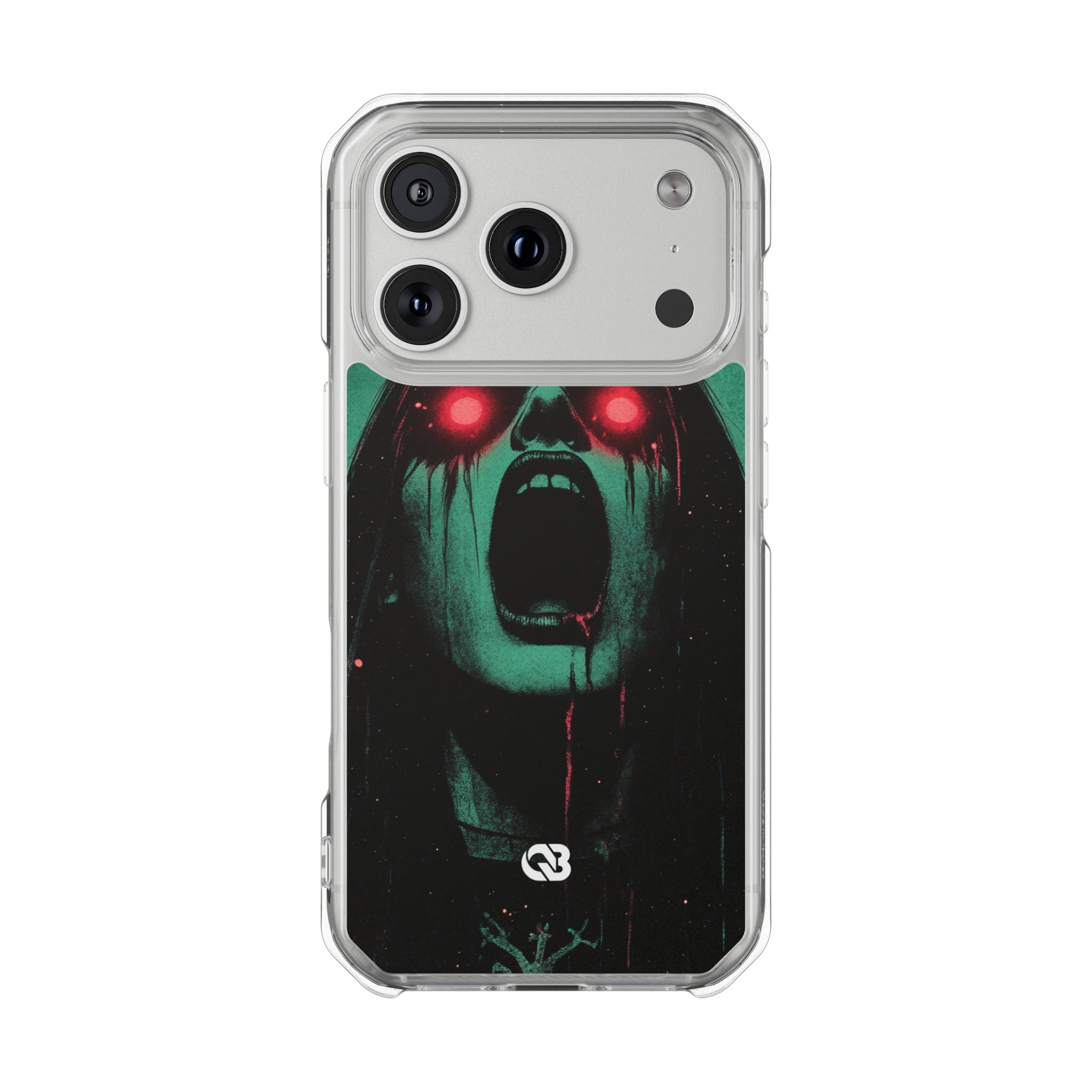 Crimson Emerald Scream · Impact Phone Case for iPhone · Magsafe