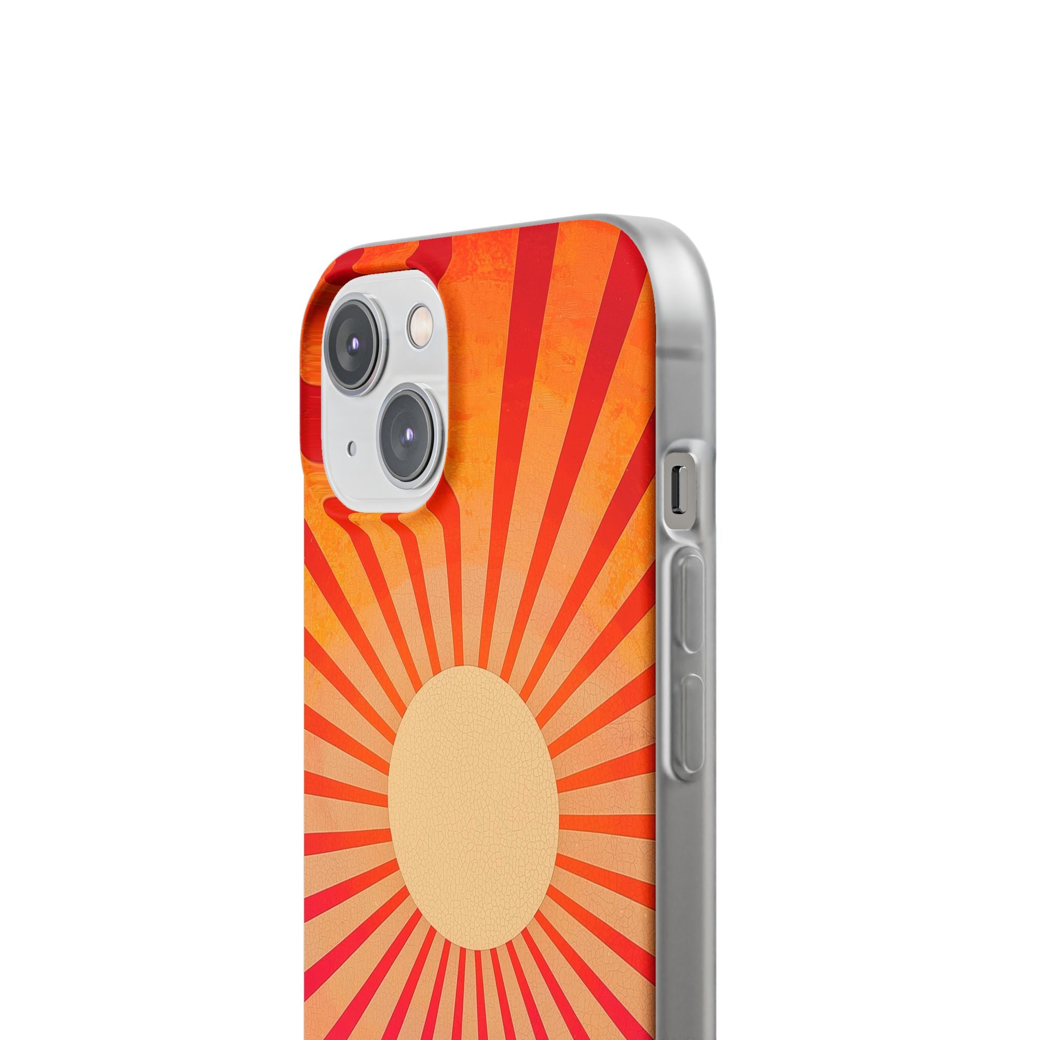 Sunburst Radiance iPhone 14 Cover - Blød