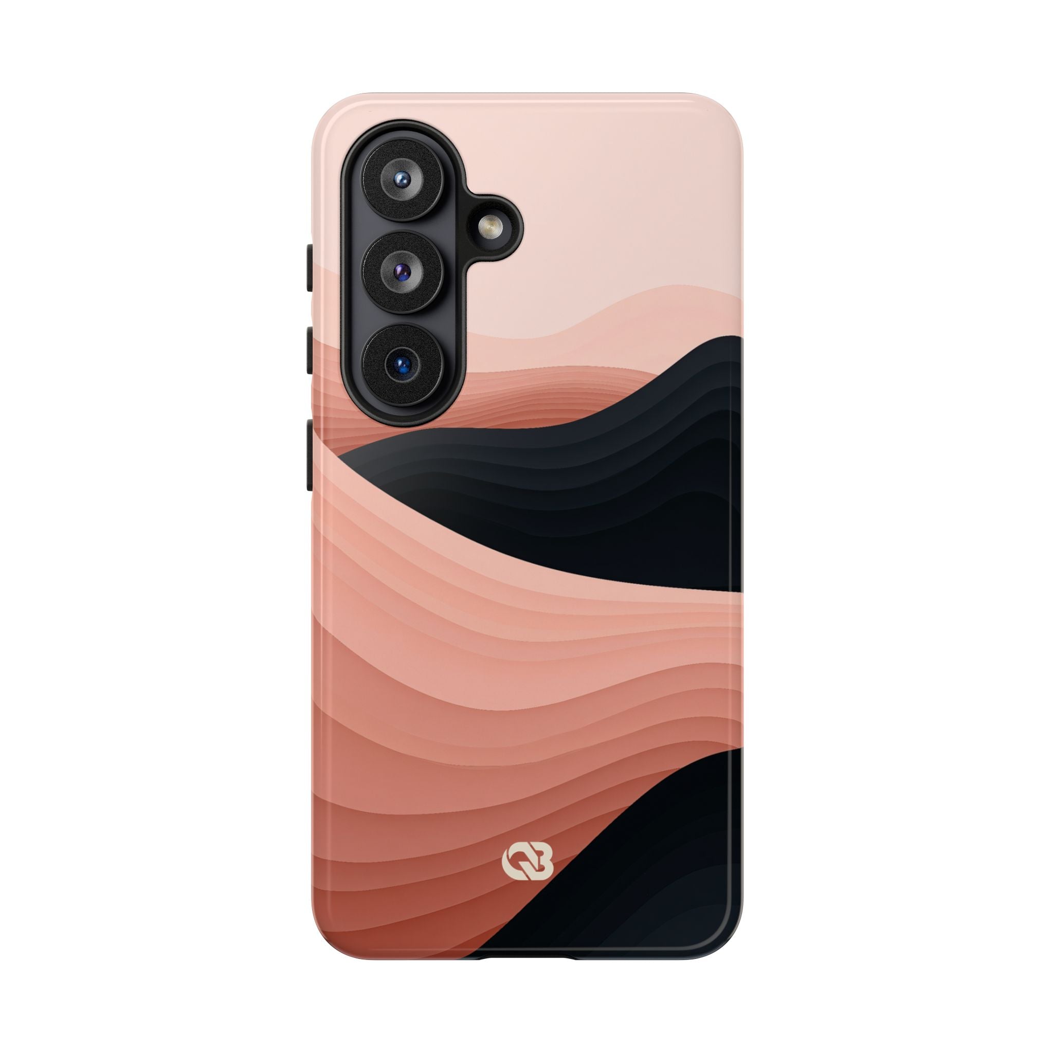 Pink Tough Phone Case for Samsung - Dune Shadow Layers