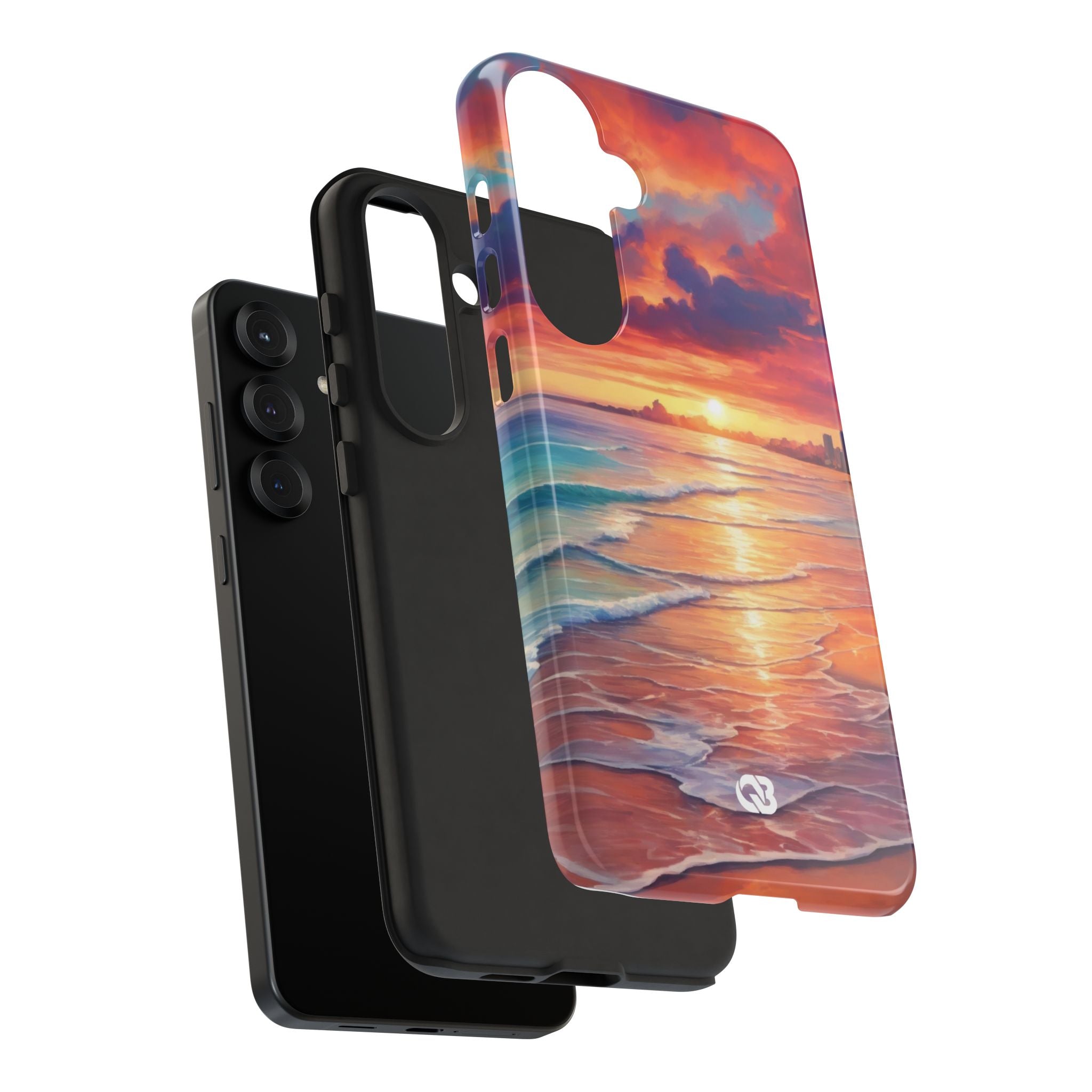 Crimson Shore Horizon · Tough Phone Case for Samsung