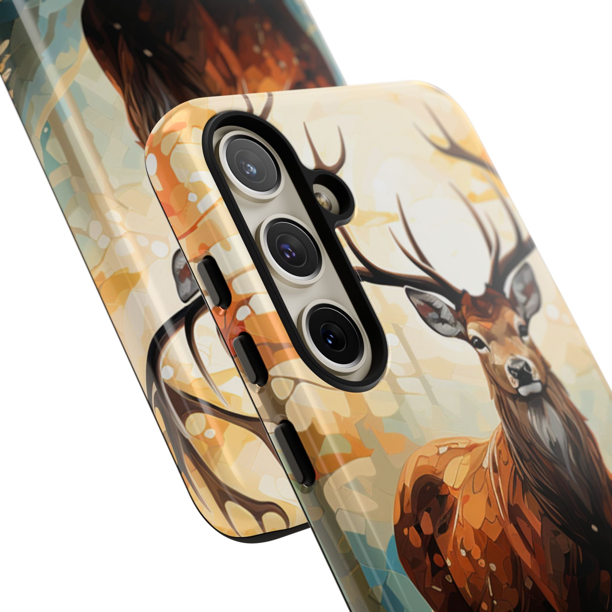 Glowing Stag Samsung S24 Plus Case - Tough - CASE•BOB