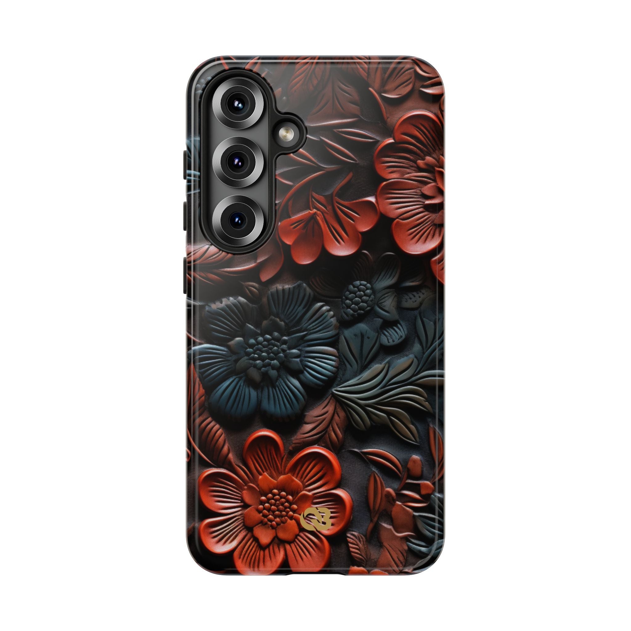 Carved Earth Bloom · Tough Mobilskal för Samsung