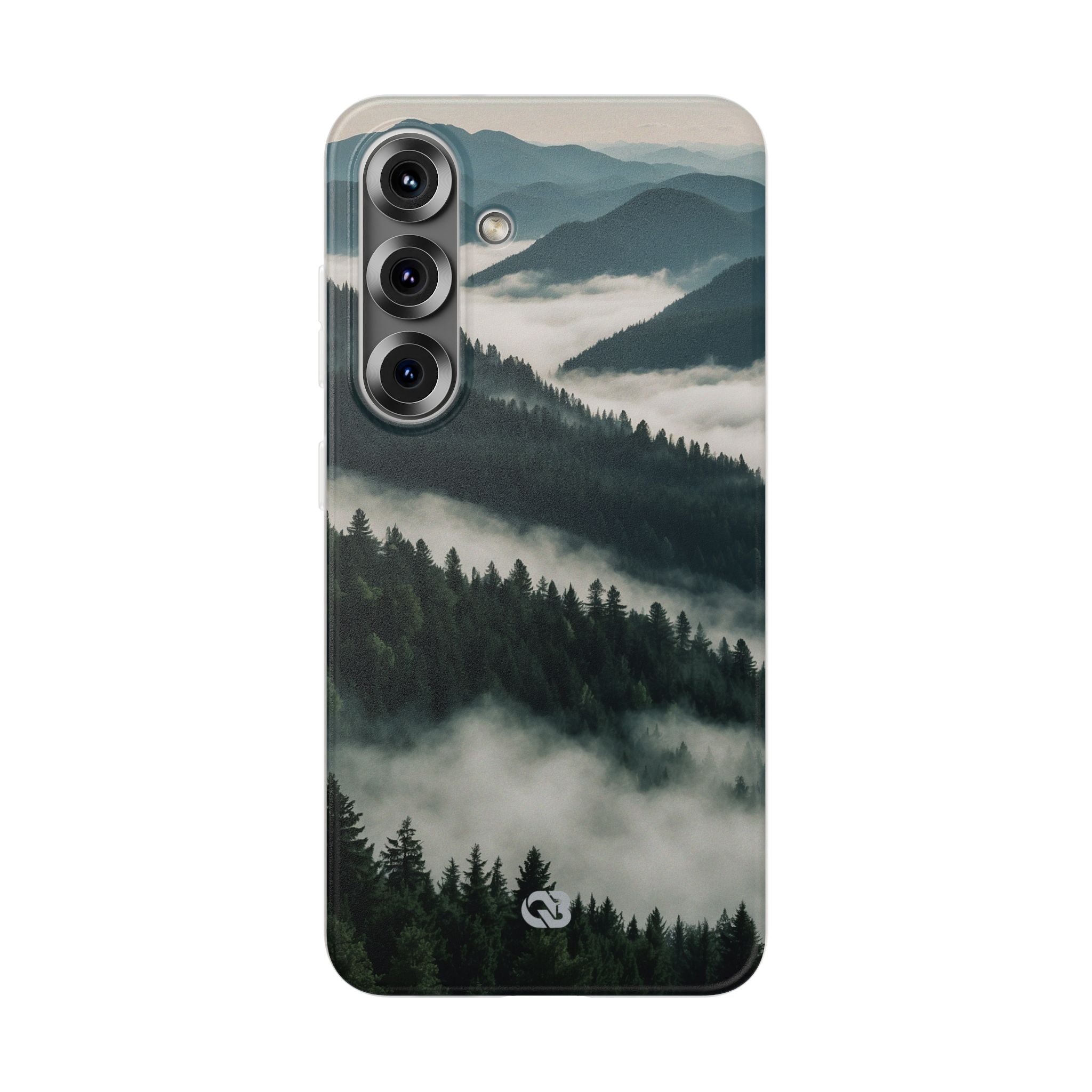 Misty Pine Peaks · Soft Phone Case for Samsung