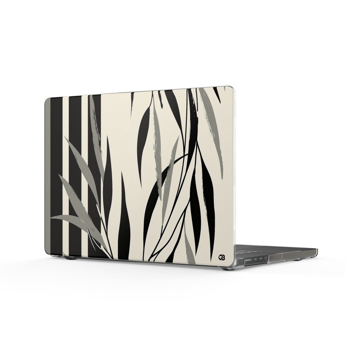 Linear Willow Study · Clear Hard Case for MacBook · Beige