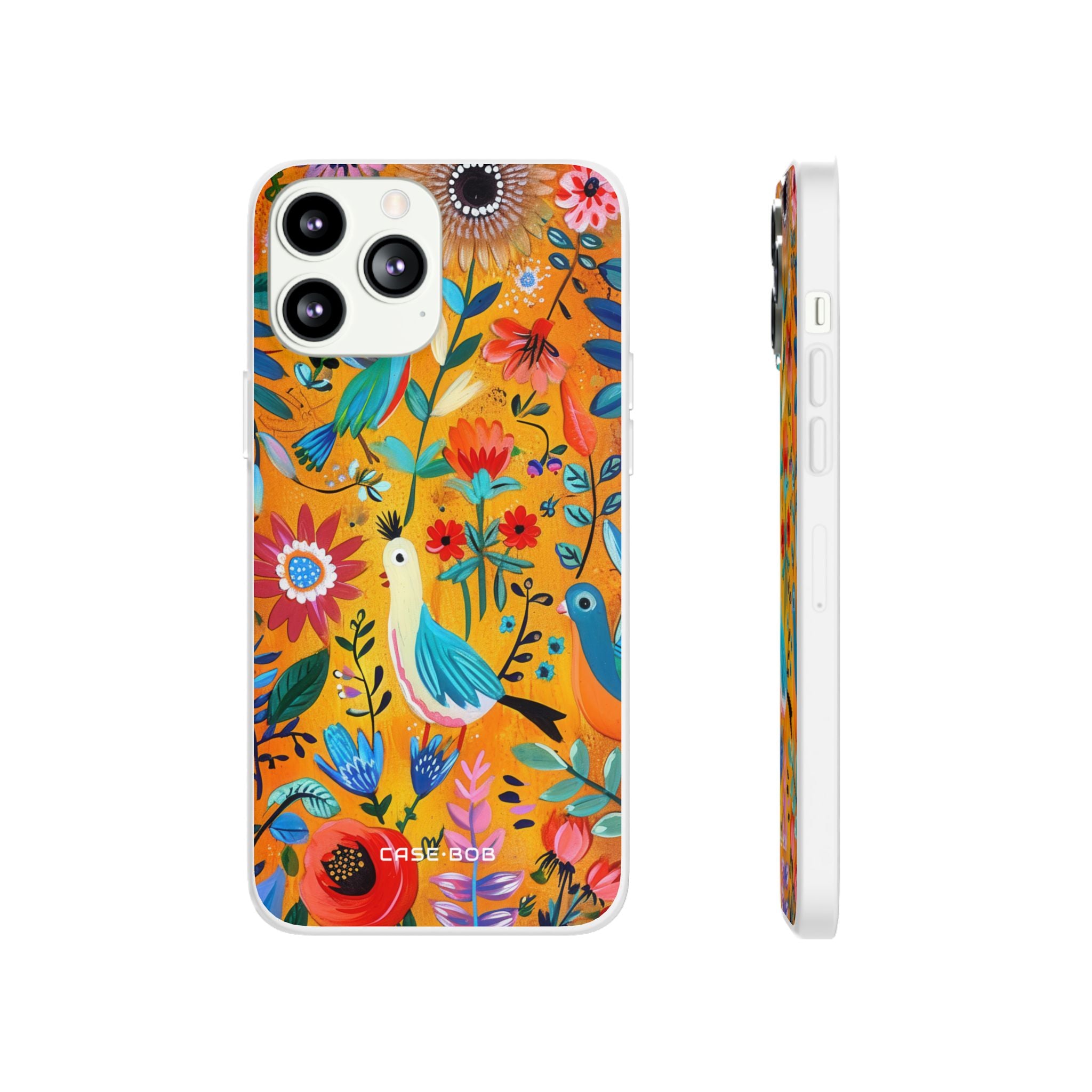 Bunte Vögel Bloom iPhone 13 Pro Max - Soft