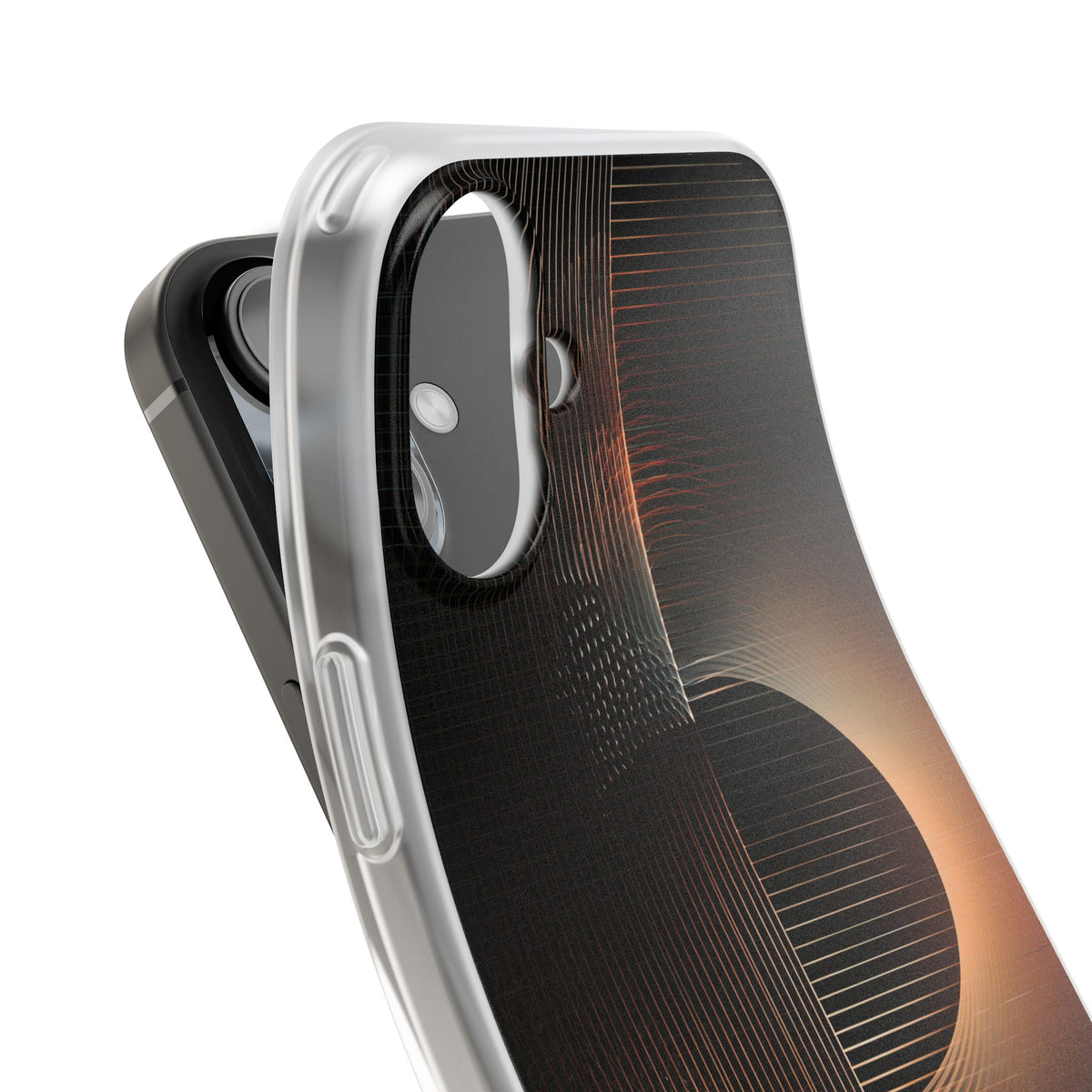 Amber Meridian · Lite Phone Case for iPhone · Black