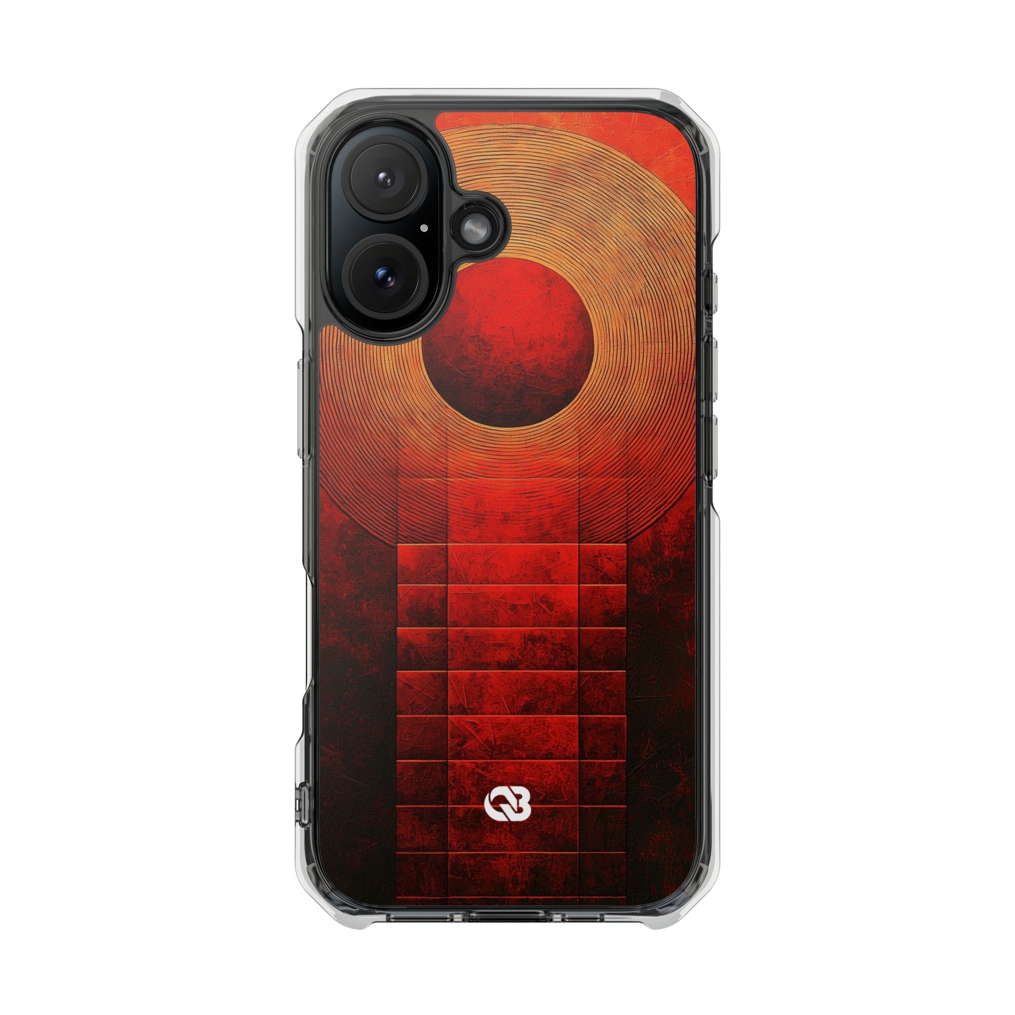 Crimson Solar Halo · Impact Phone Case for iPhone · Magsafe