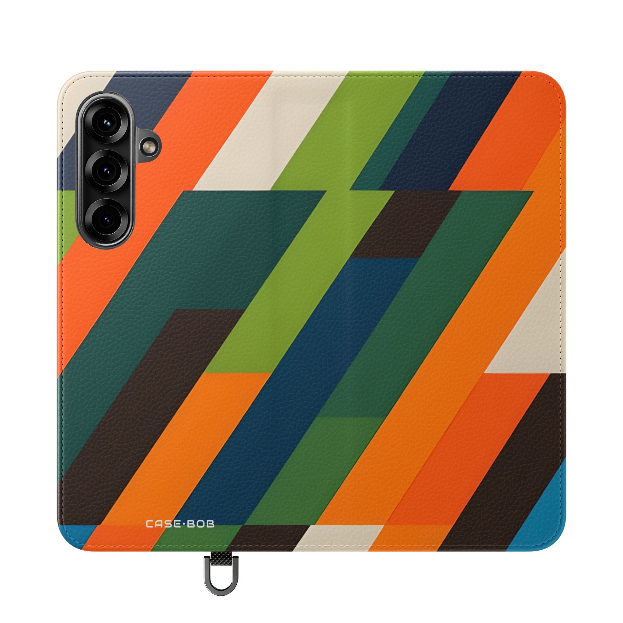 Zigzag Stripes - Samsung S25+ Case - Wallet