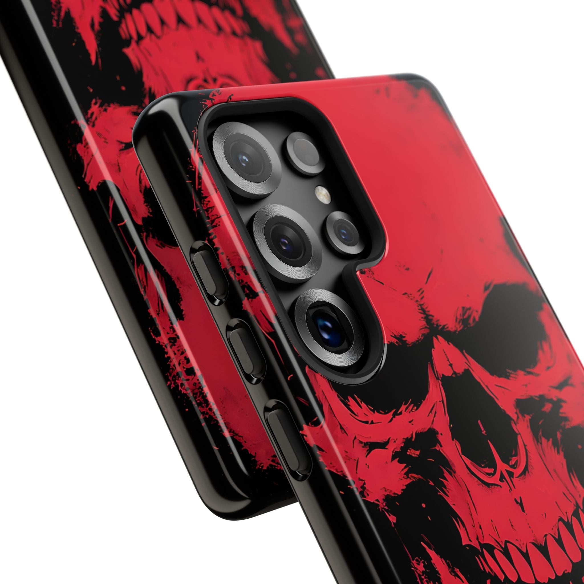 Crimson Street Skull · Tough Case na telefon Samsung