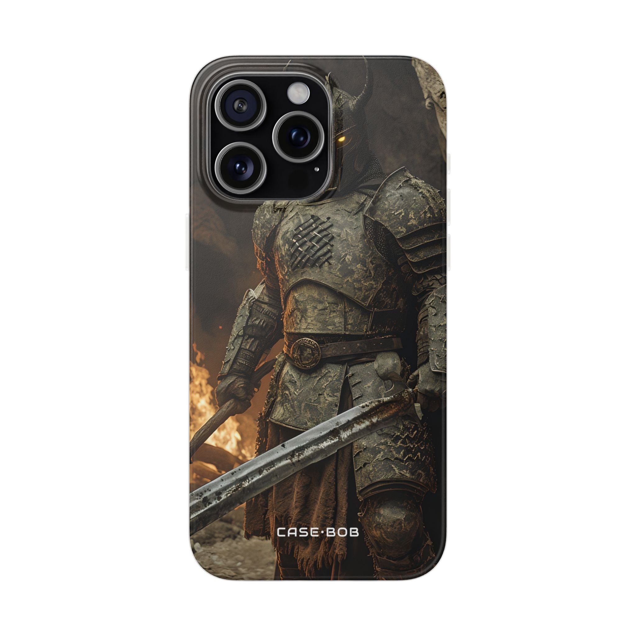 Horned Sentinel iPhone 15 Pro Max Case - Soft