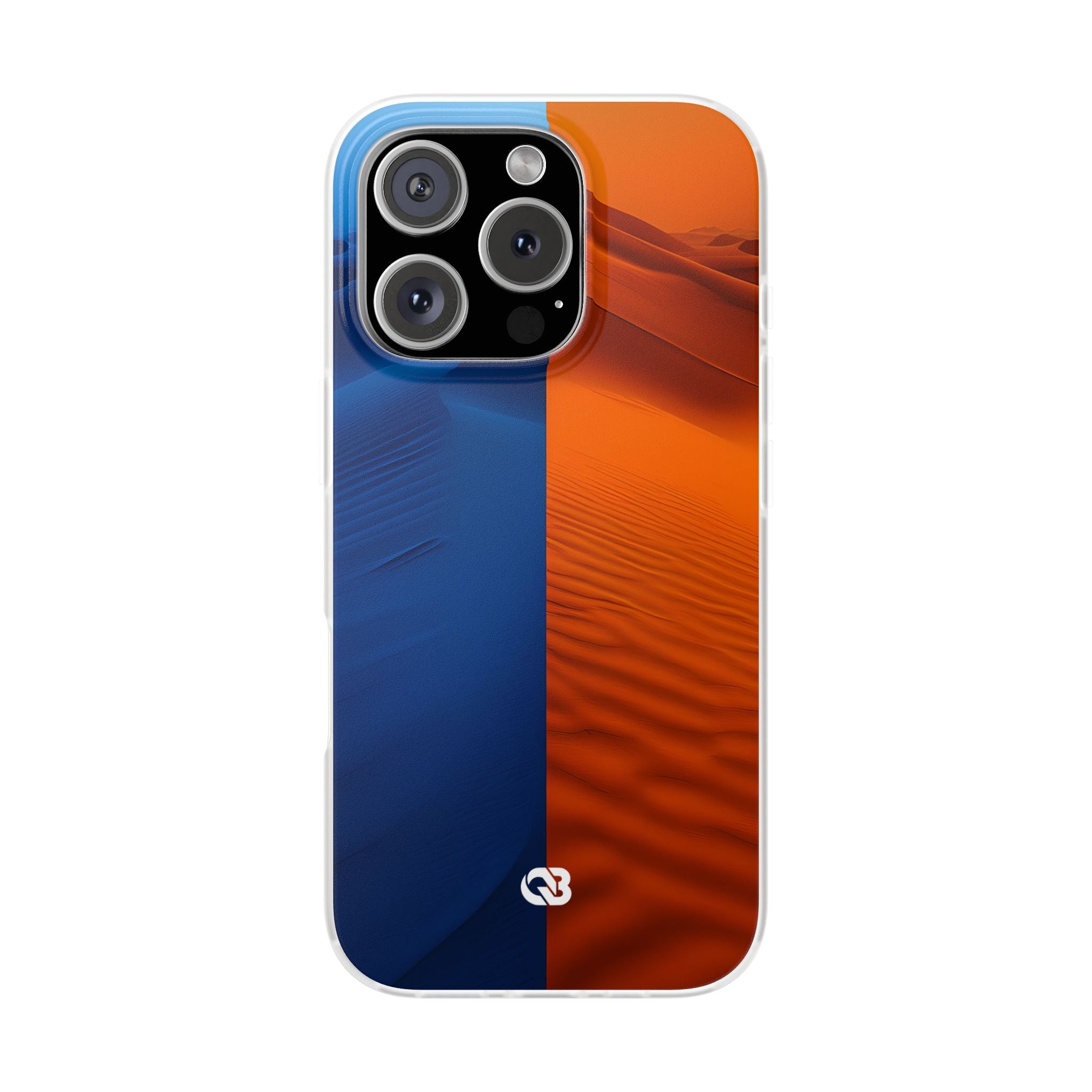 Split Dune Horizon · Soft Phone Case for iPhone