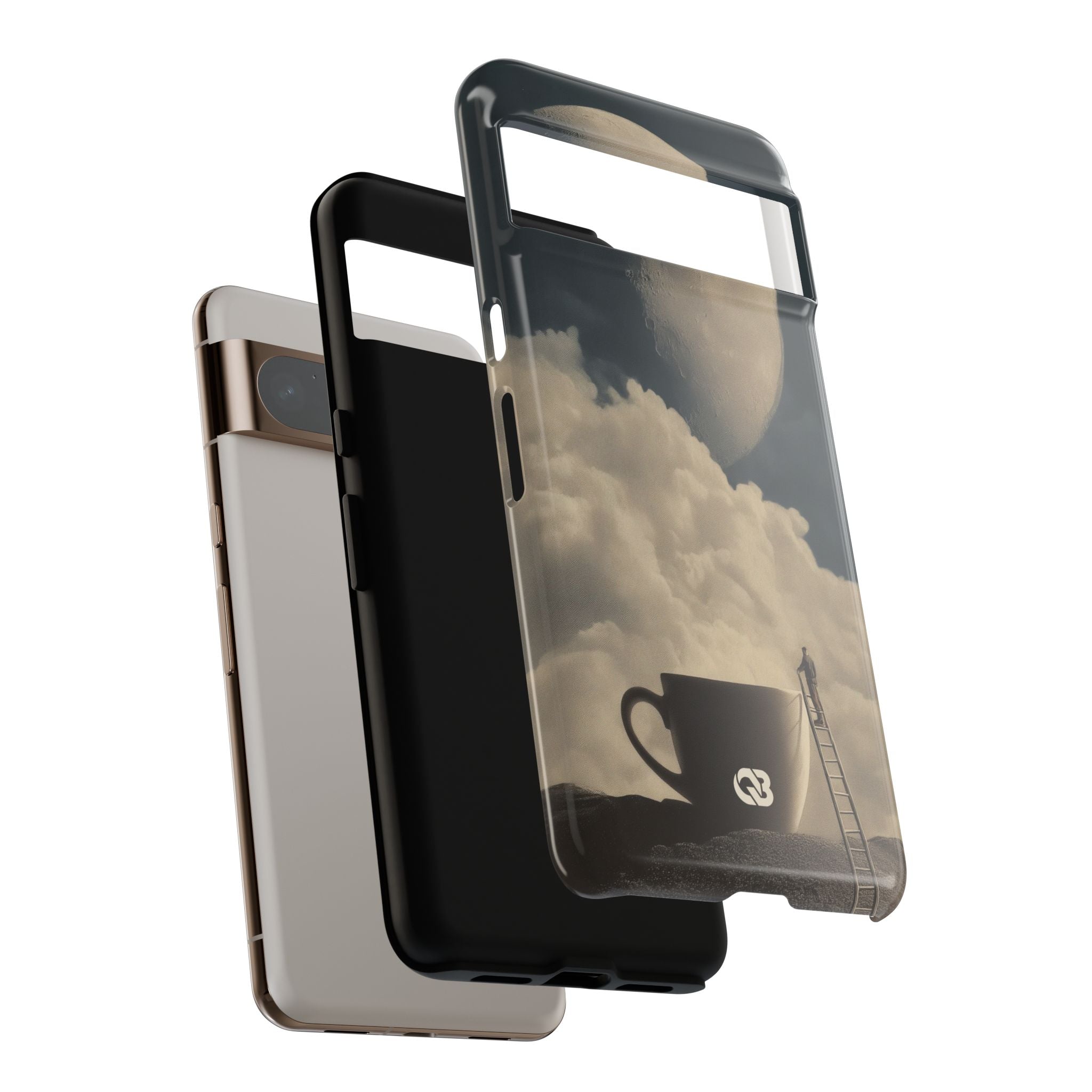 Midnight Brew Moon · Tough Phone Case for Google Pixel