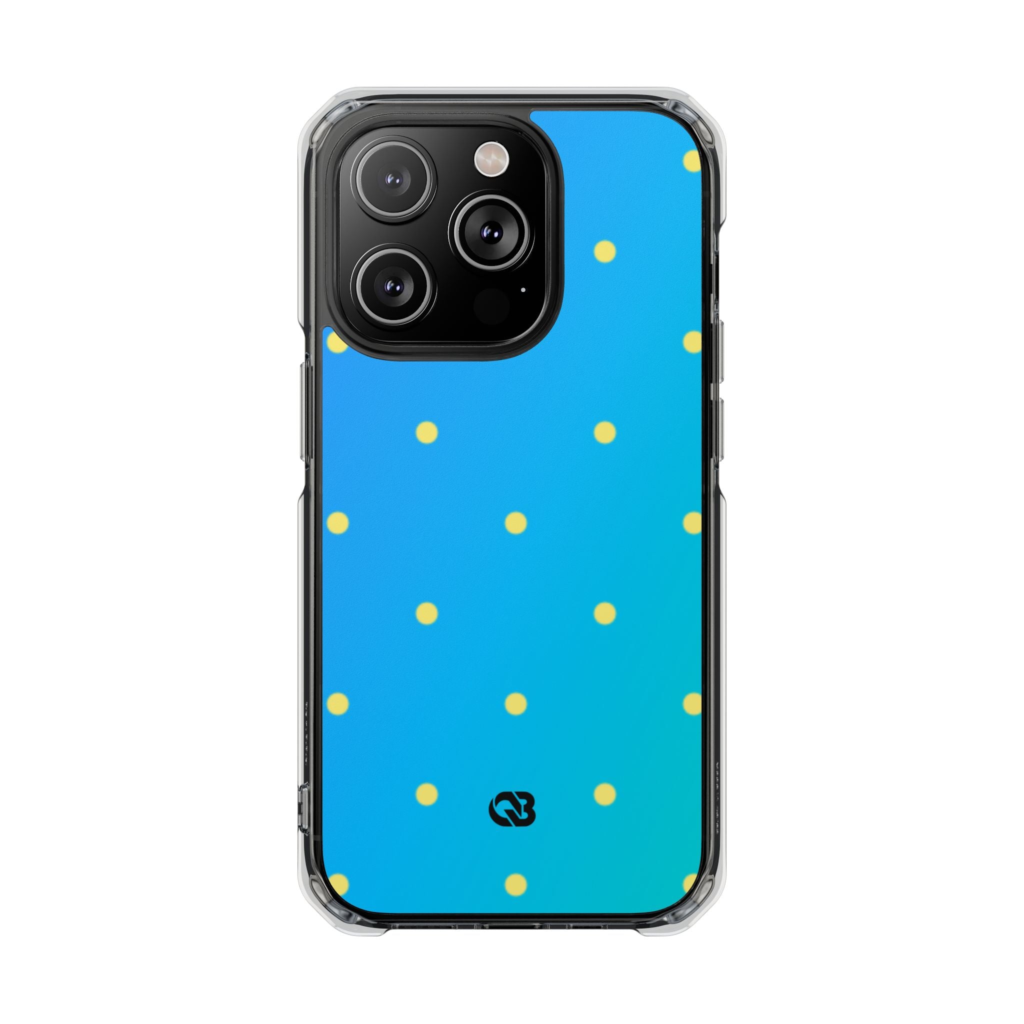 Cyan Sun Dots · Impact Θήκη για iPhone · Magsafe