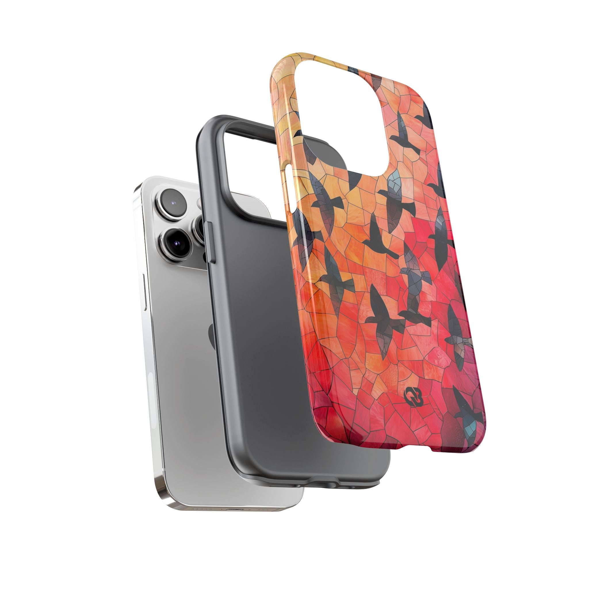 Ember Mosaic Wings · Tough Phone Case for iPhone