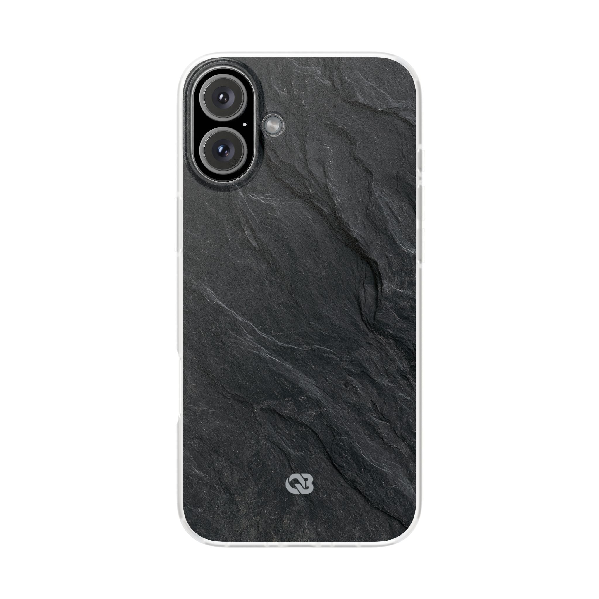 Black Lite Phone Case for iPhone - Midnight Slate Ridge