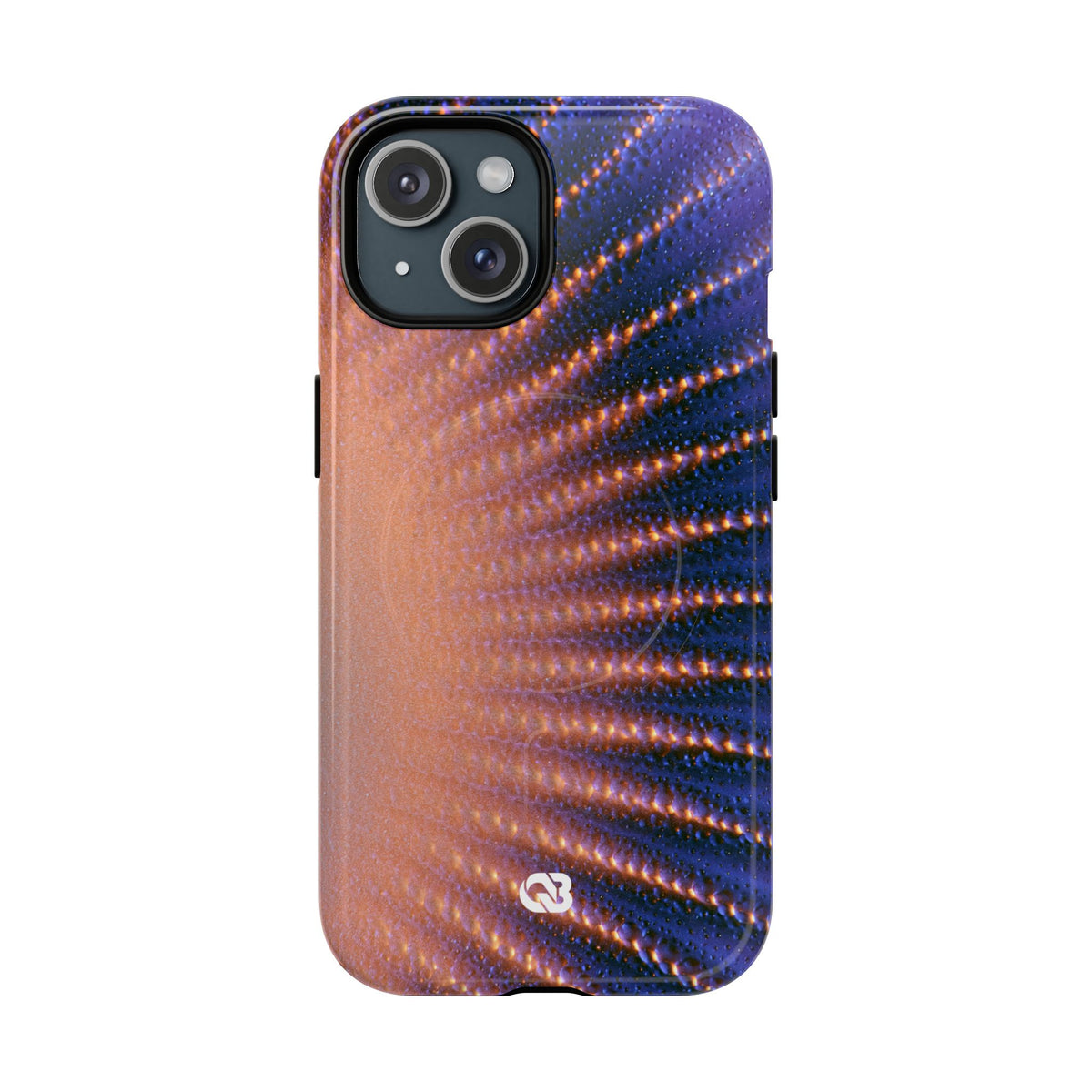Luminous Aura Burst · Tough 2.0 Magnetic Phone Case for iPhone · Blue