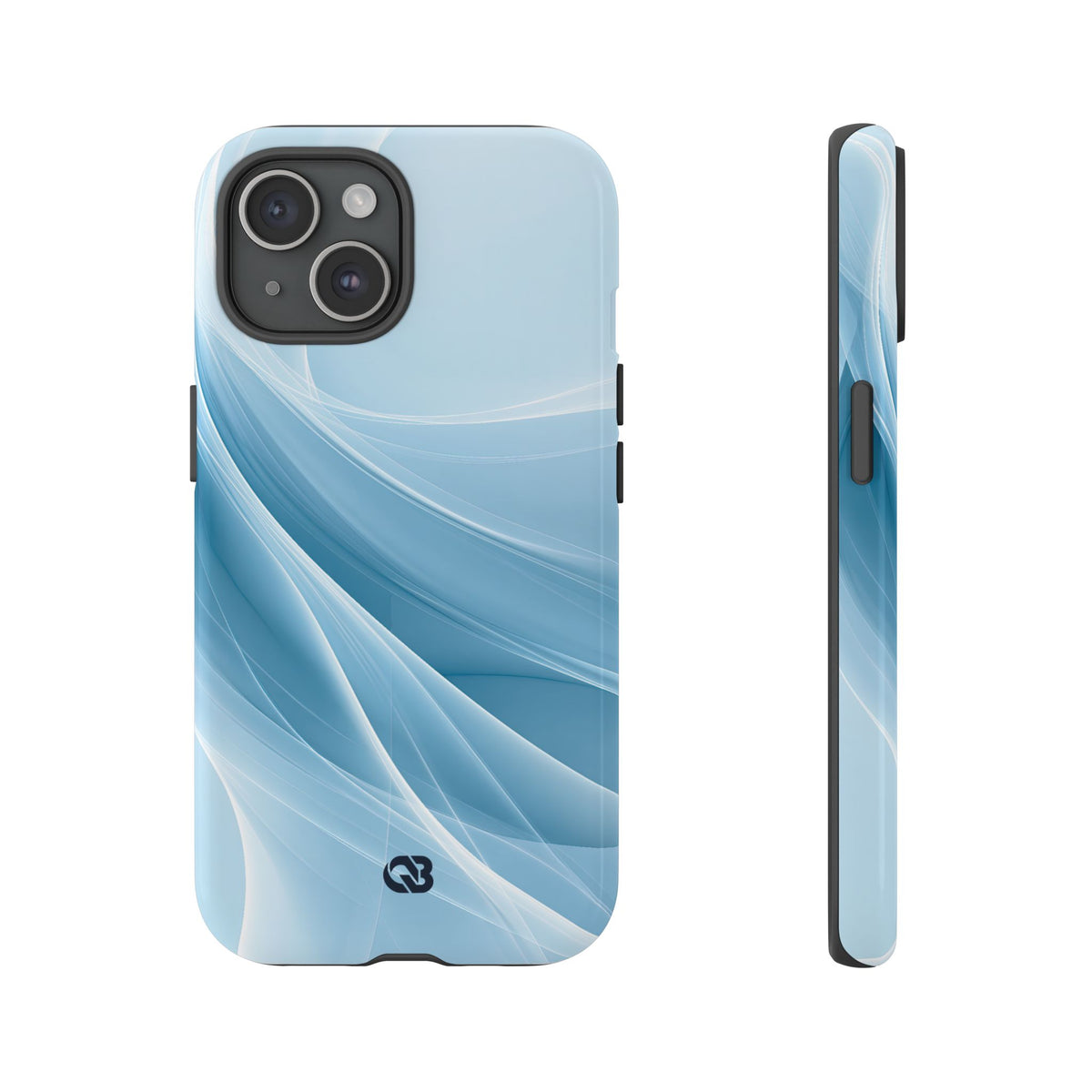 Glacial Ridge Contours · Tough Phone Case for iPhone · Blue