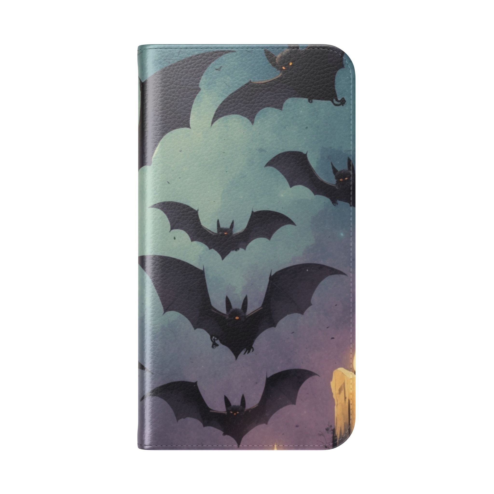 Glowing Bat Wings - iPhone 16 Plus Case - Wallet