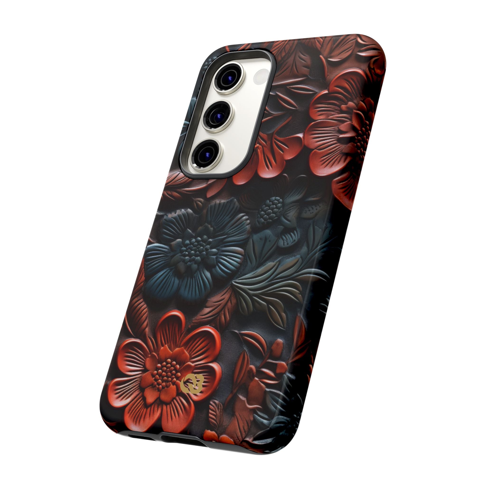 Carved Earth Bloom · Tough Mobilskal för Samsung