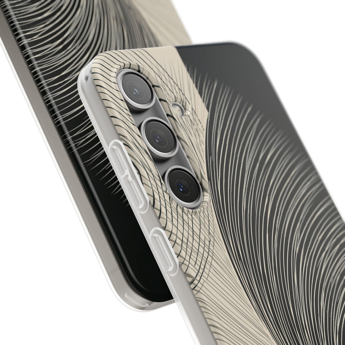 Minimal Frond Study · Lite Phone Case for Samsung · Black