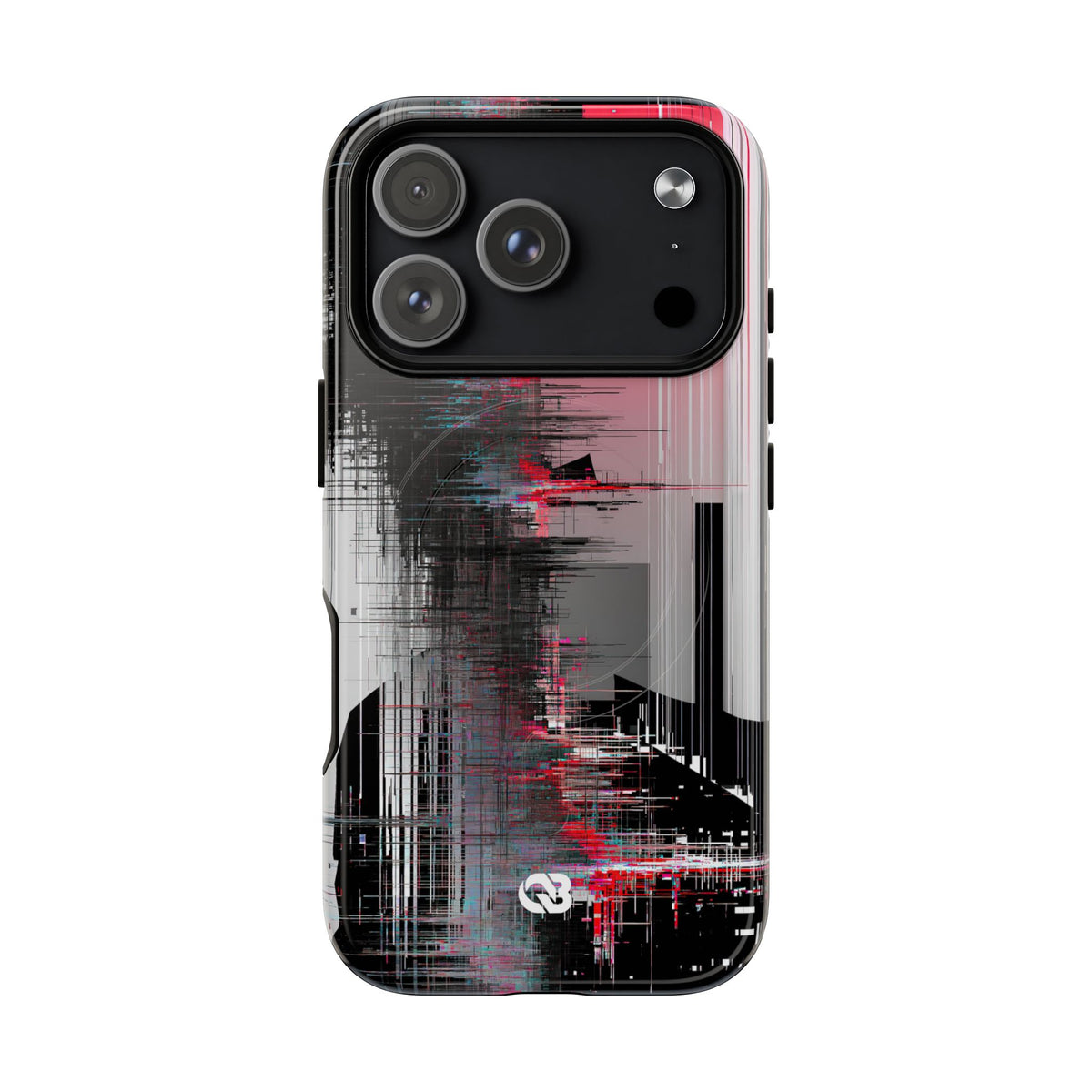 Black Tough 2.0 Magsafe Phone Case for iPhone - Crimson Data Leak