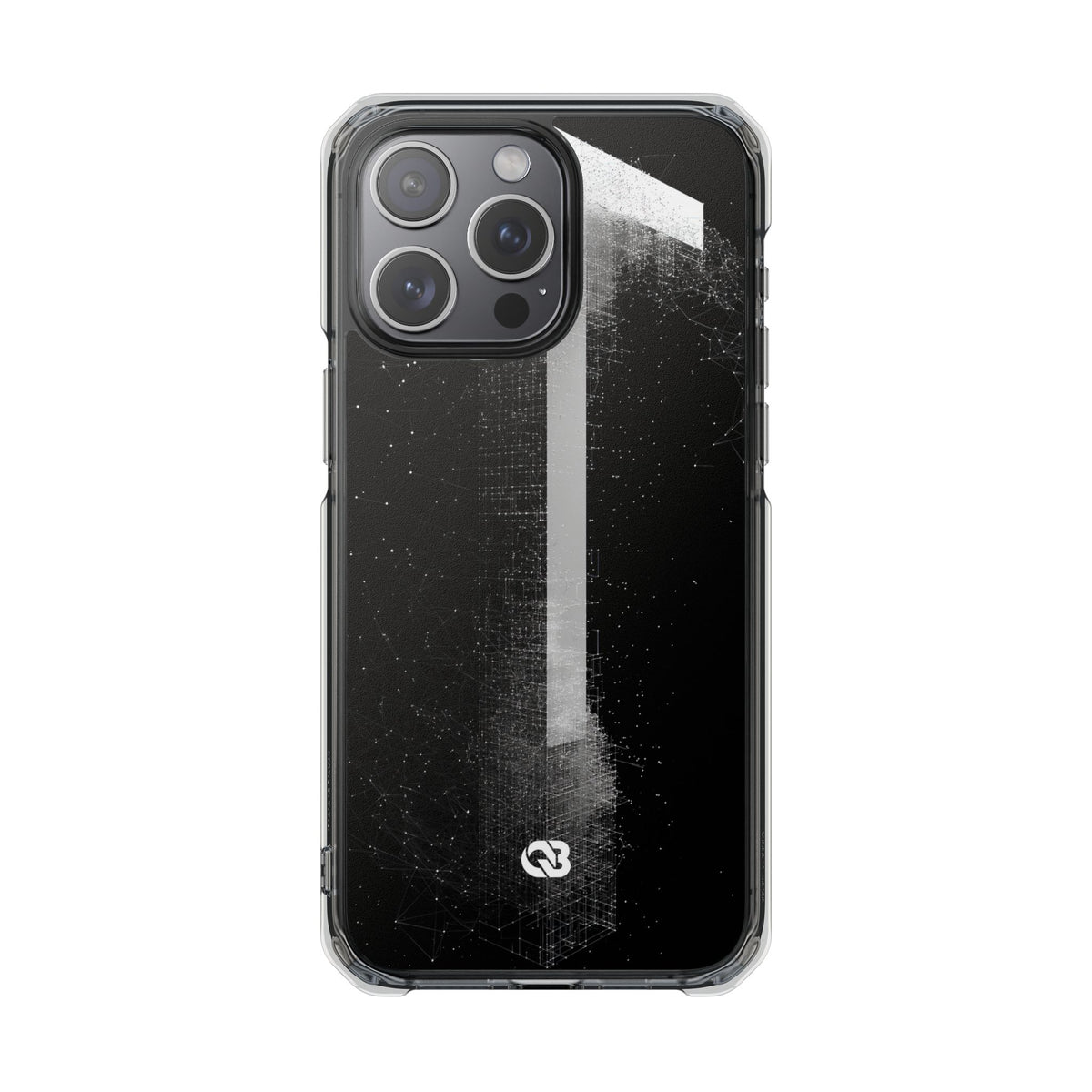Black Impact MagSafe Phone Case for iPhone - Vector Core Monolith