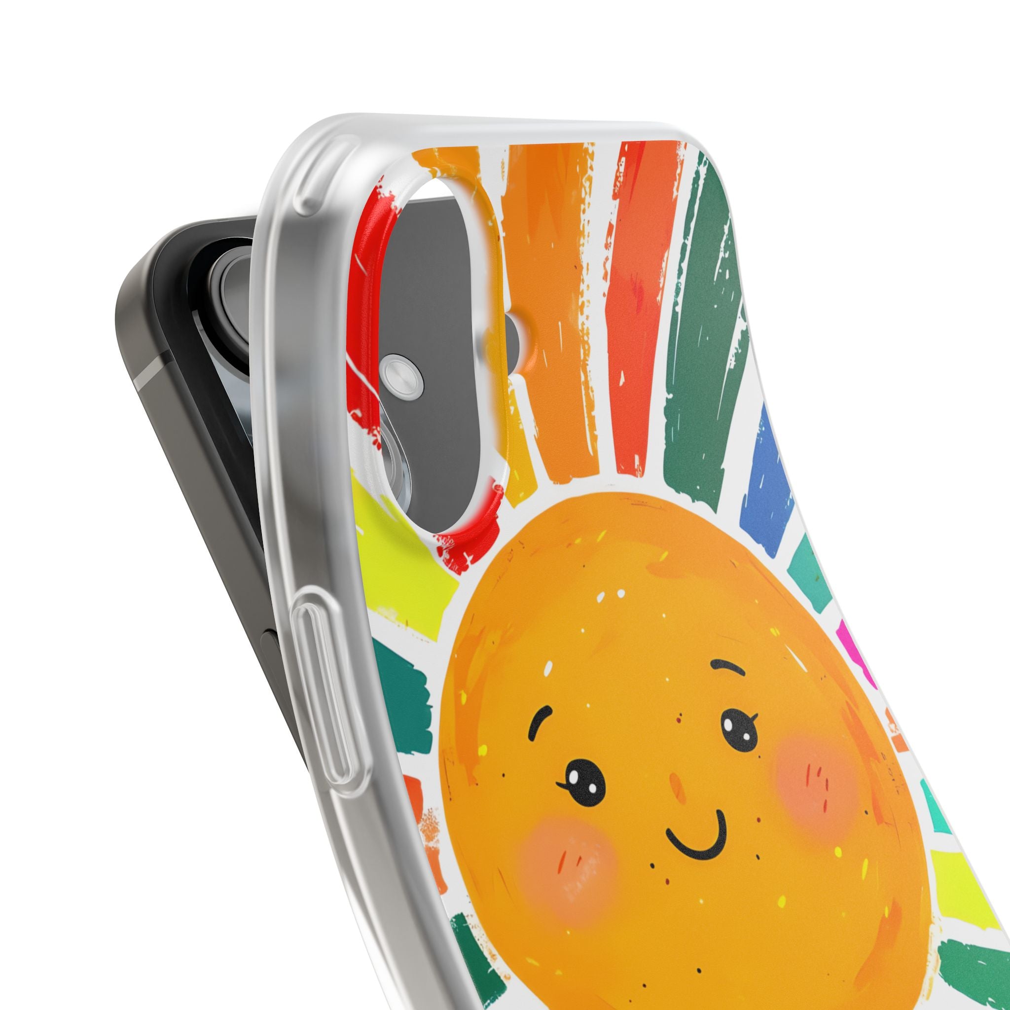 Vibrant Solar Smile · Soft Phone Case for iPhone