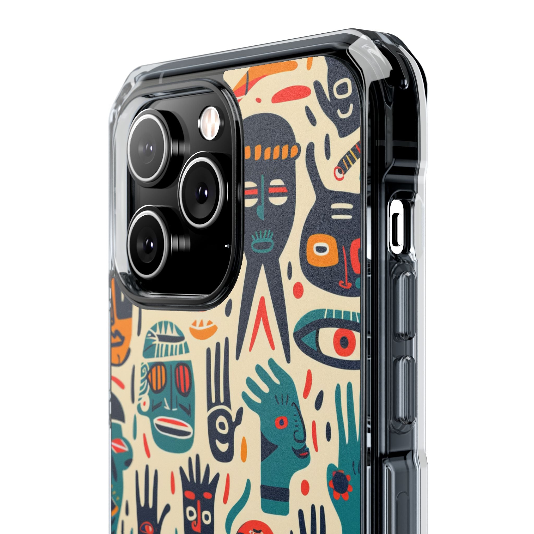 Vivid Faces iPhone 14 Pro Max Case - Impact