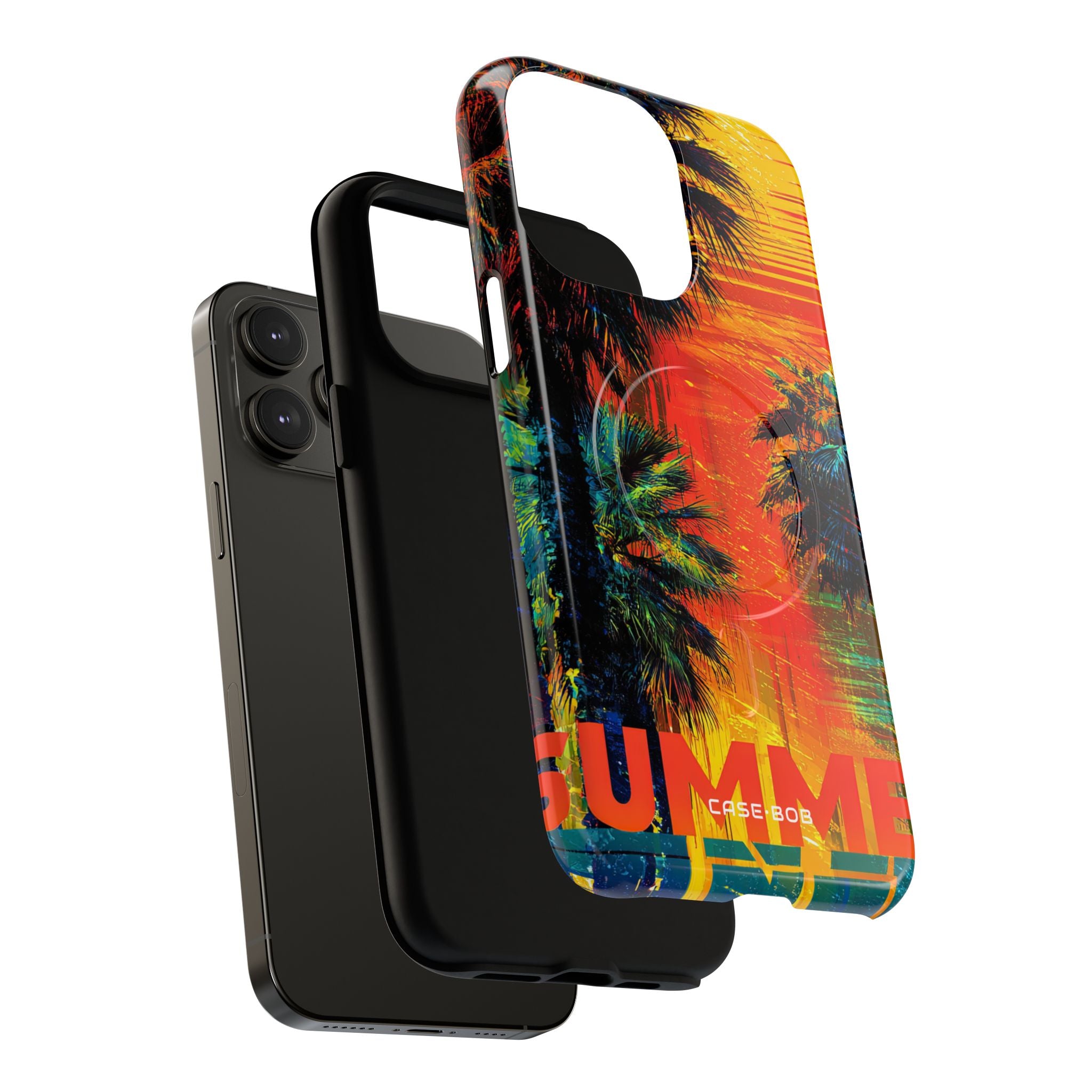 Tropical Sunburst iPhone 14 Pro Max -kovaus - Tough+