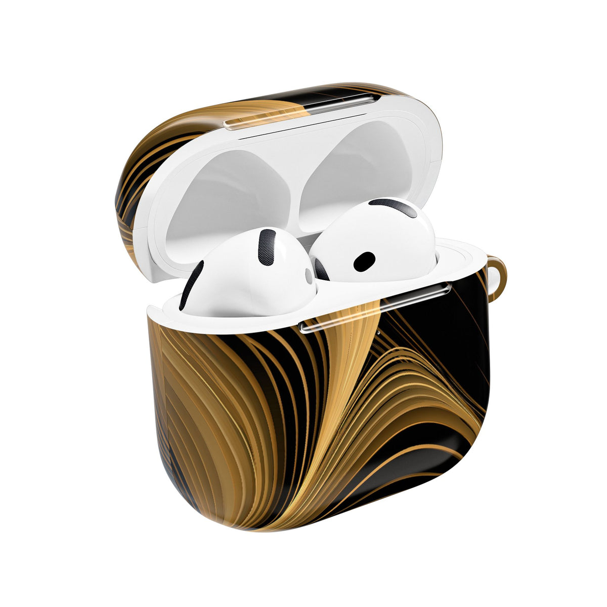 Gilded Strata · Hard Case for AirPods & AirPods Pro · Gold