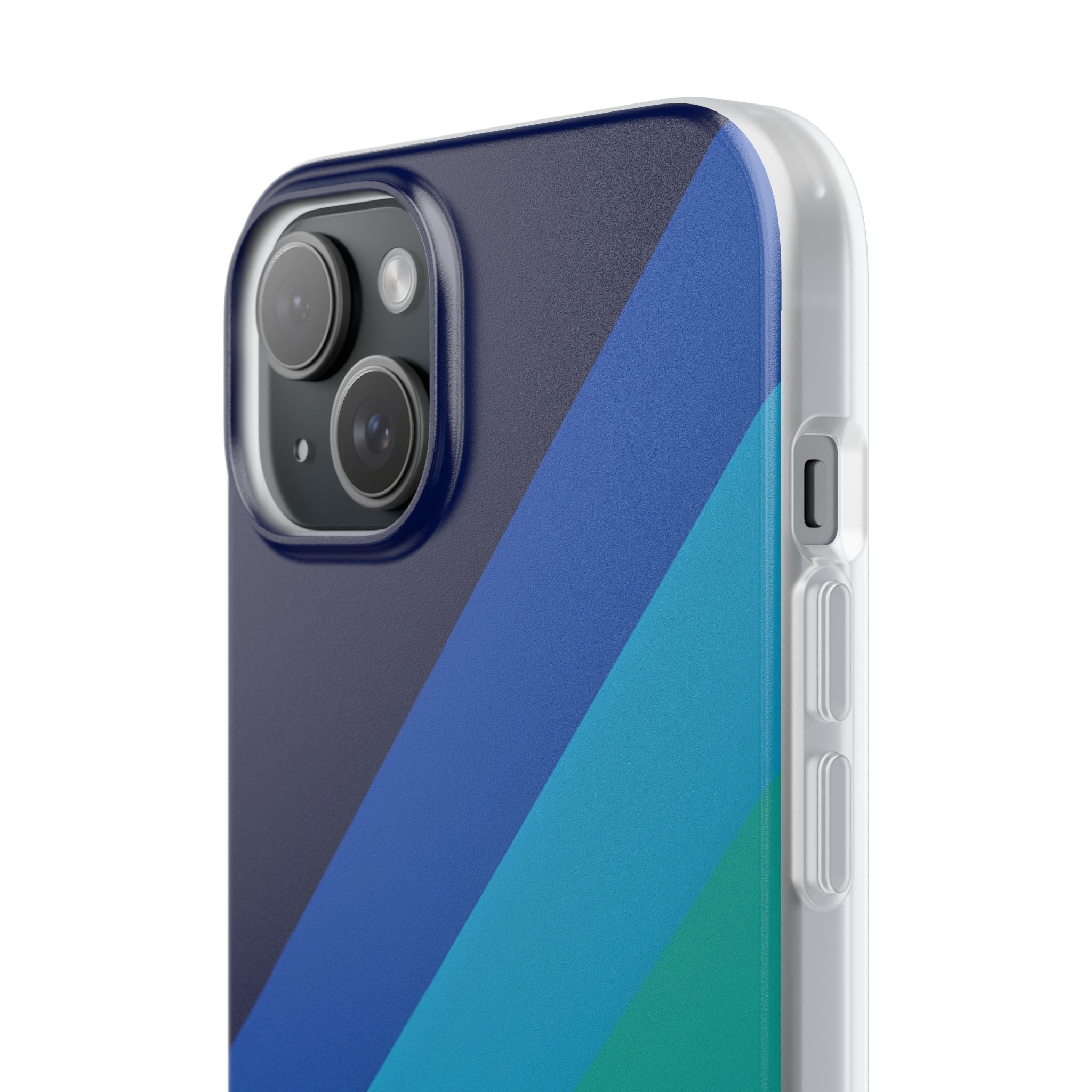 Prismatic Slant · Soft Phone Case for iPhone