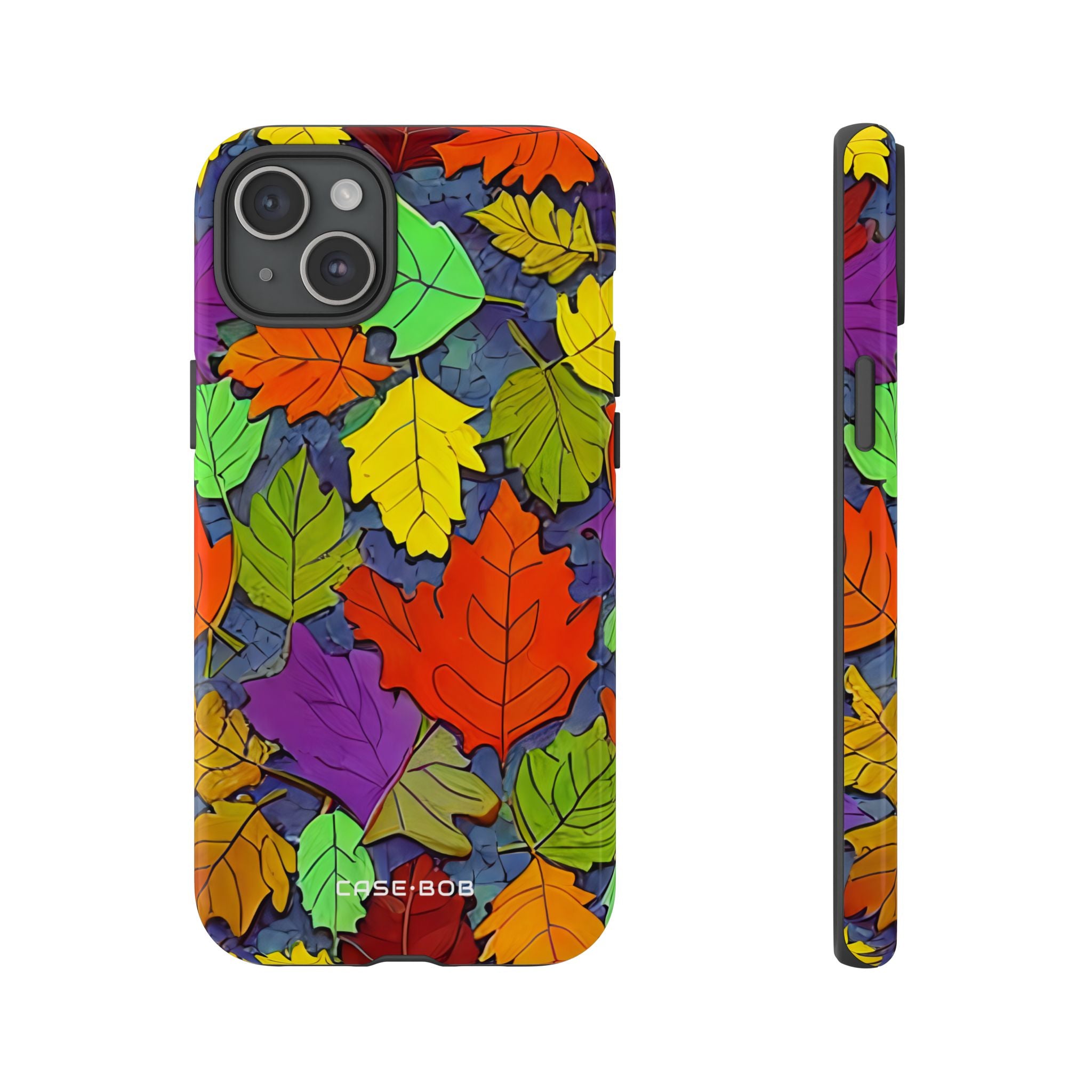 Lebhafter Leafburst iPhone 15 Plus Case - Tough