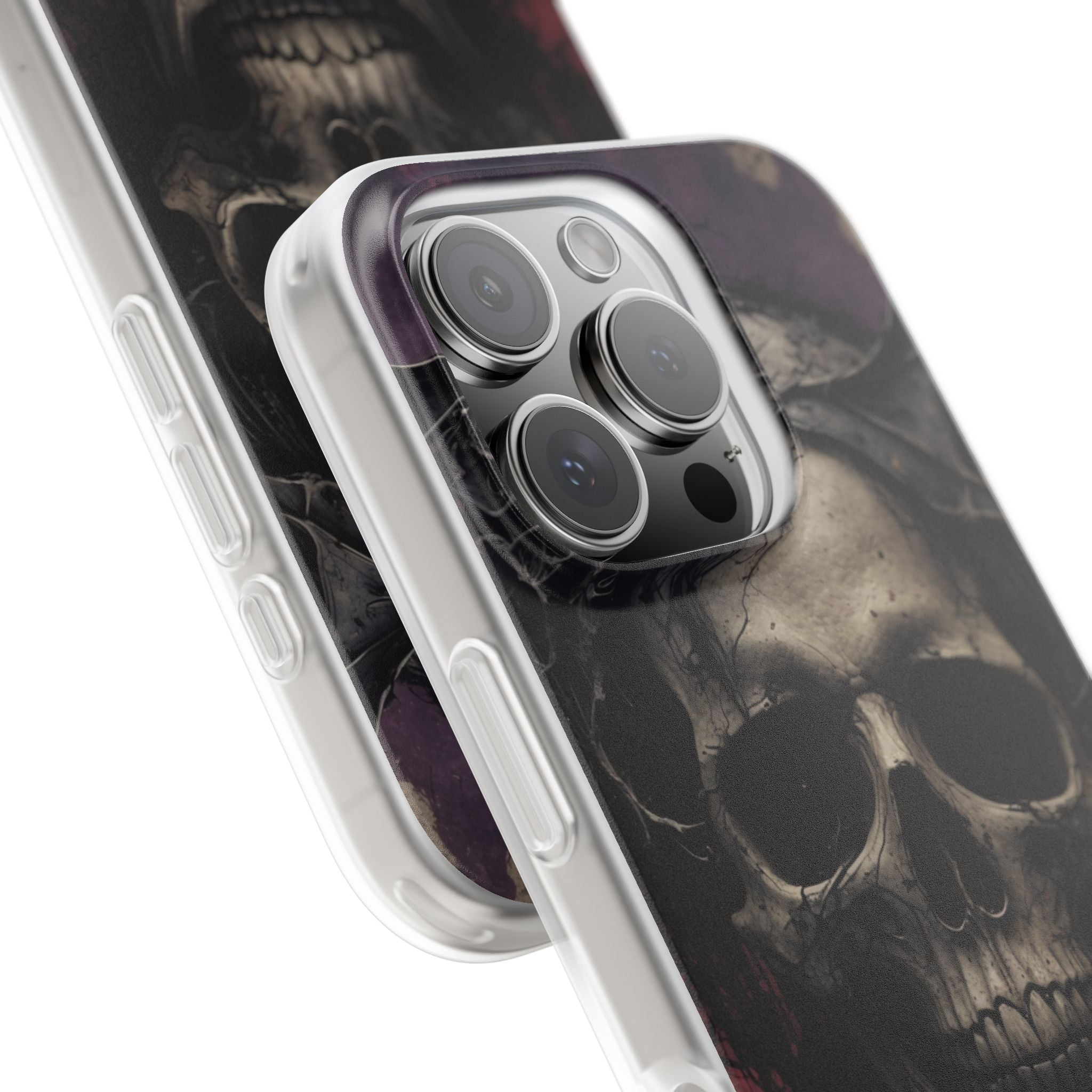 Skull Crown iPhone 16 Pro Case - Soft